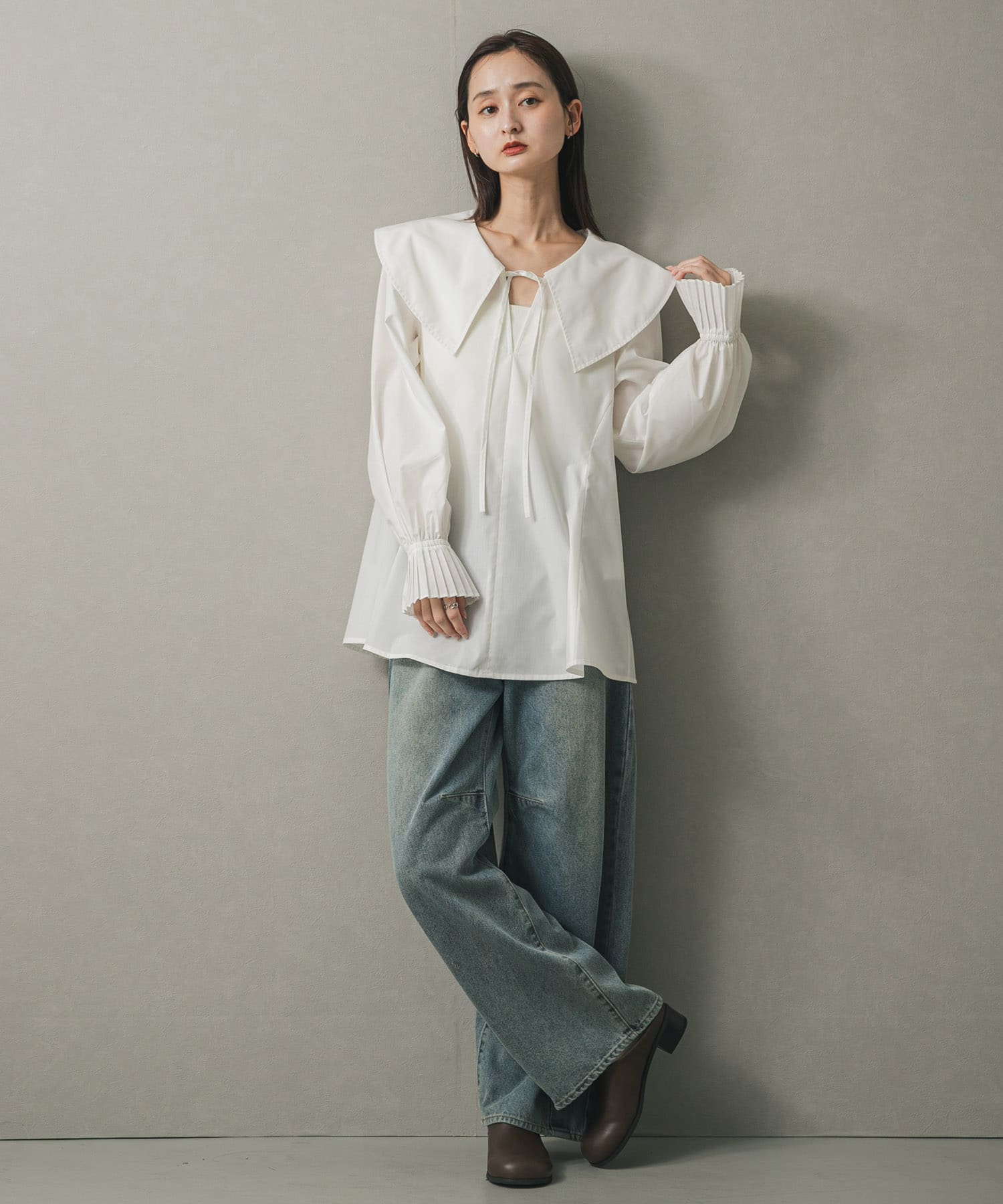 身長：169cm サイズ：one