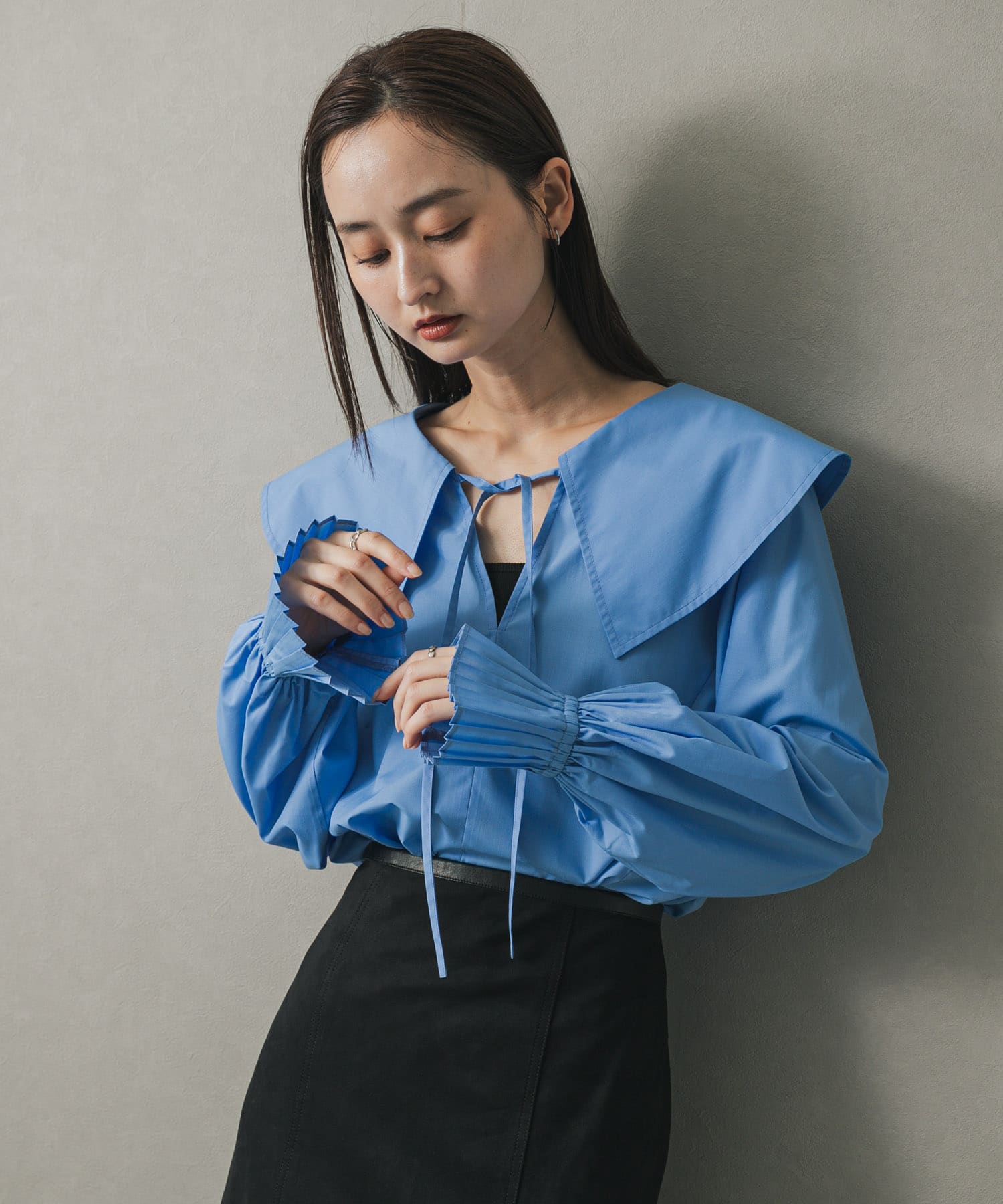身長：169cm サイズ：one