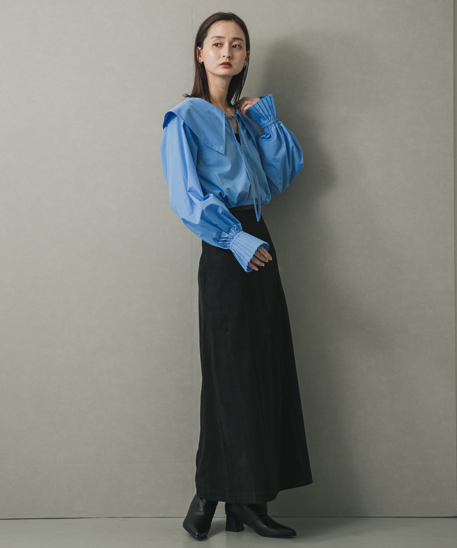 身長：169cm サイズ：one