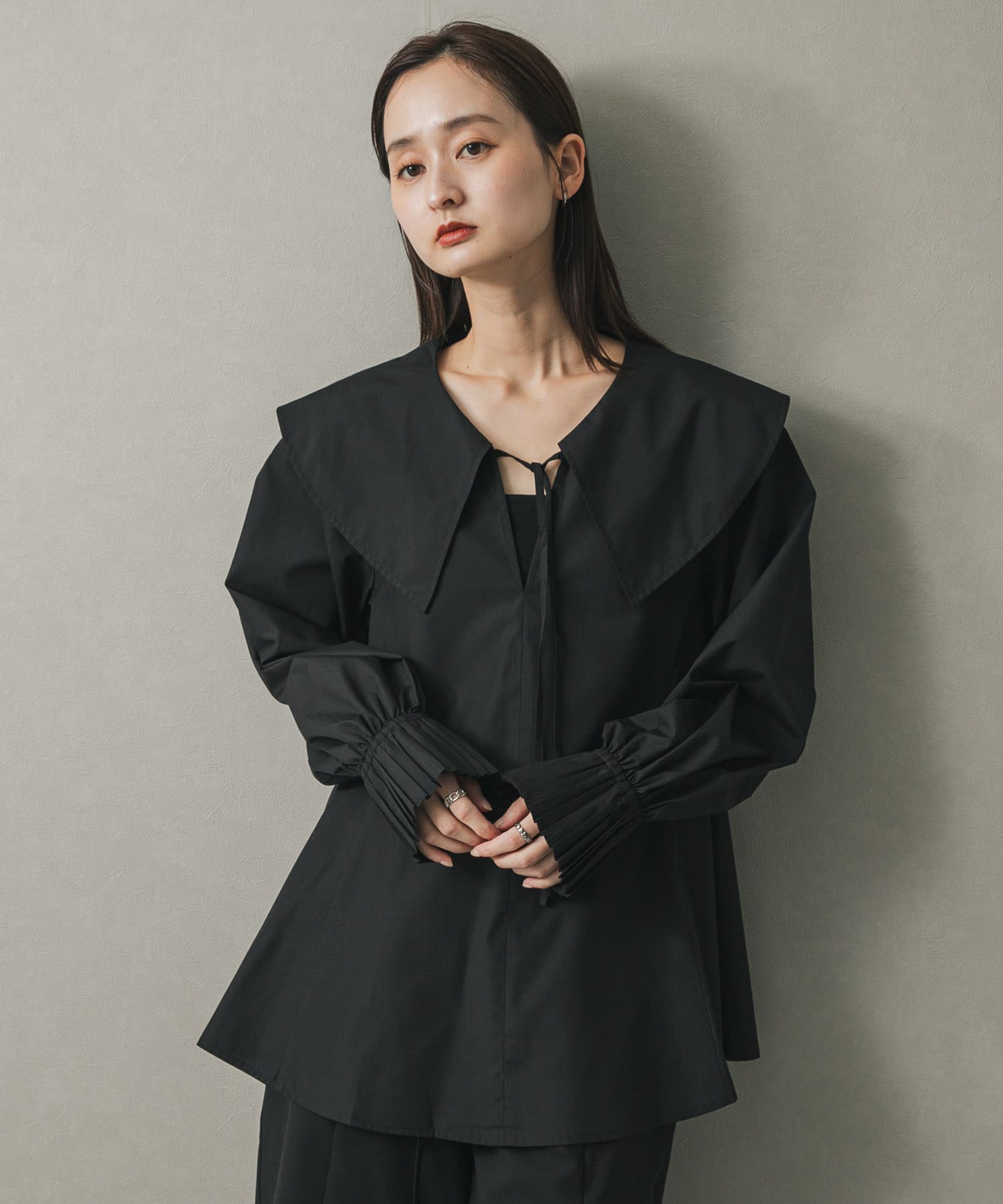 身長：169cm サイズ：one