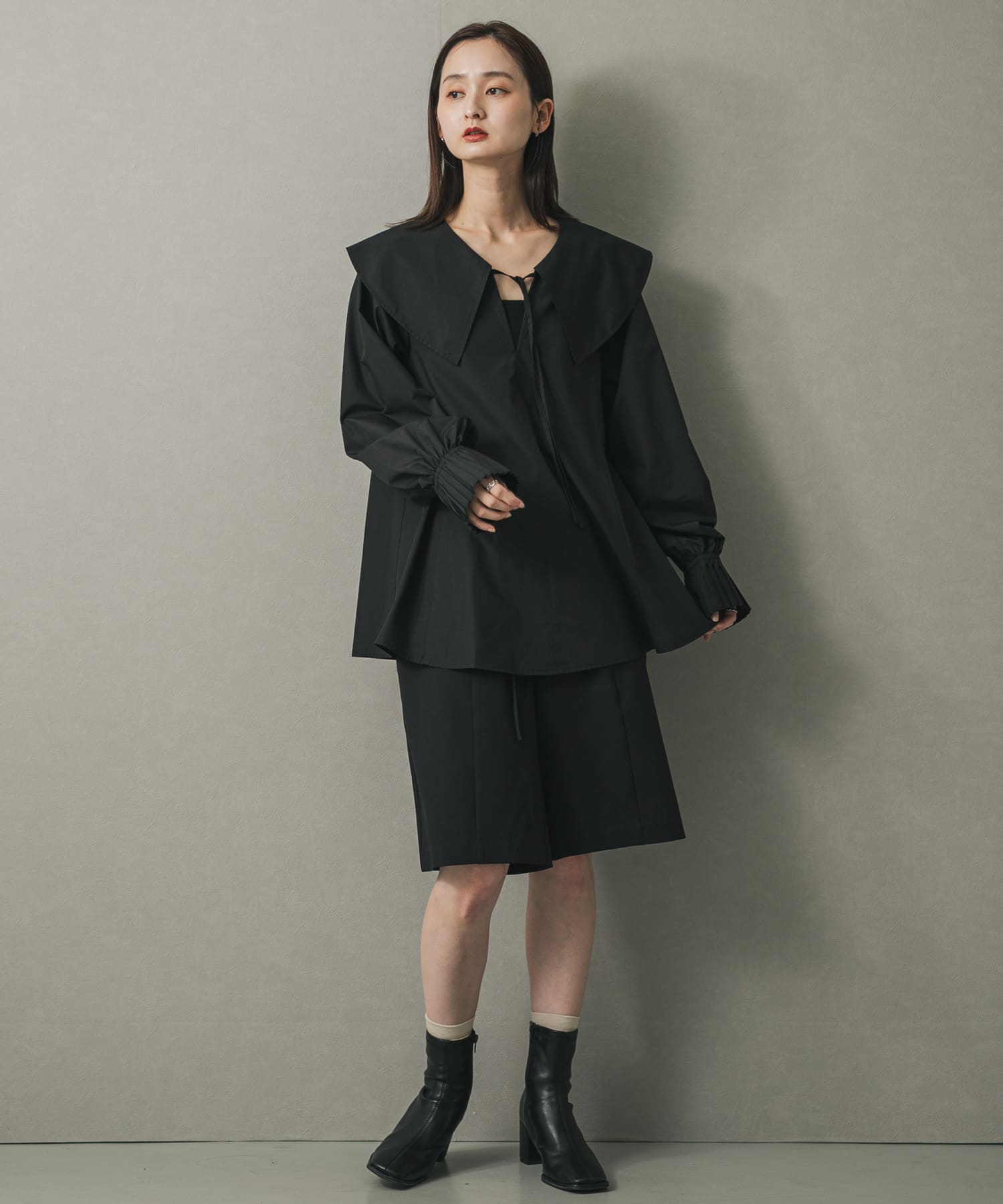 身長：169cm サイズ：one