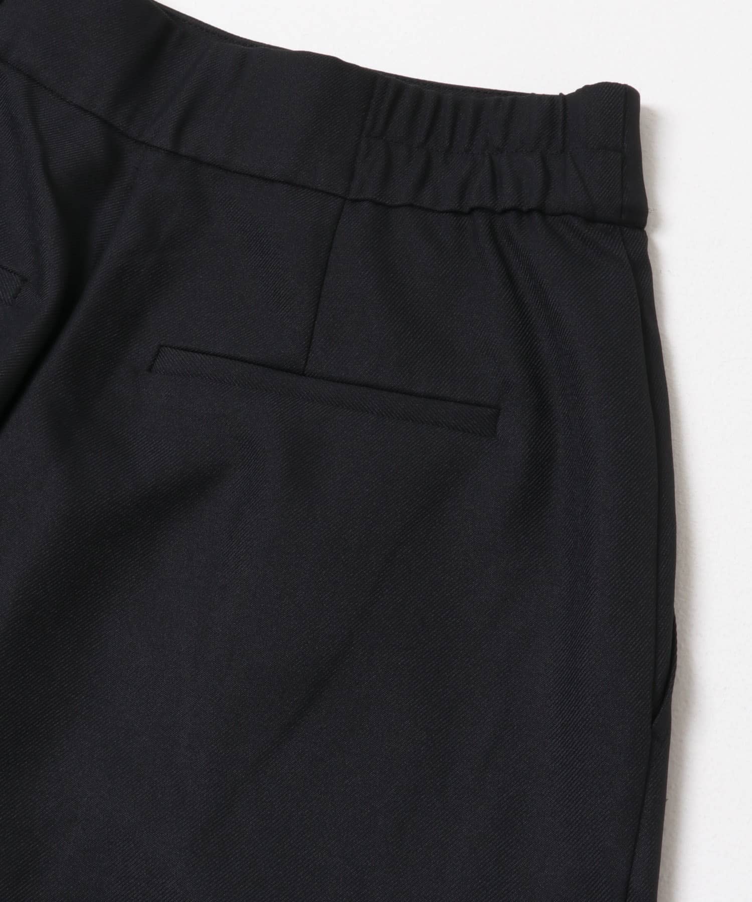 ベルトデザインスラックス BLACK S