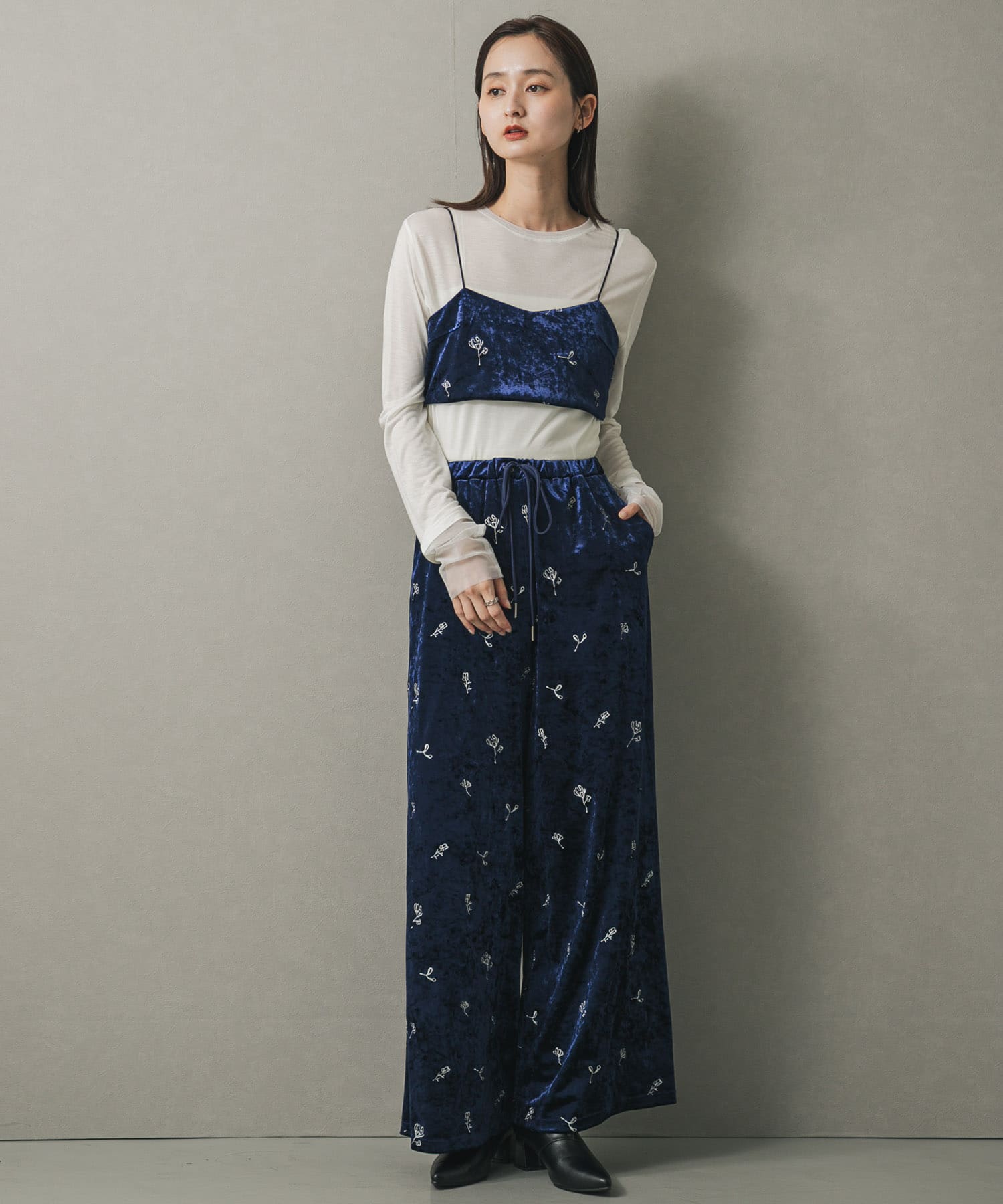 身長：169cm サイズ：one
