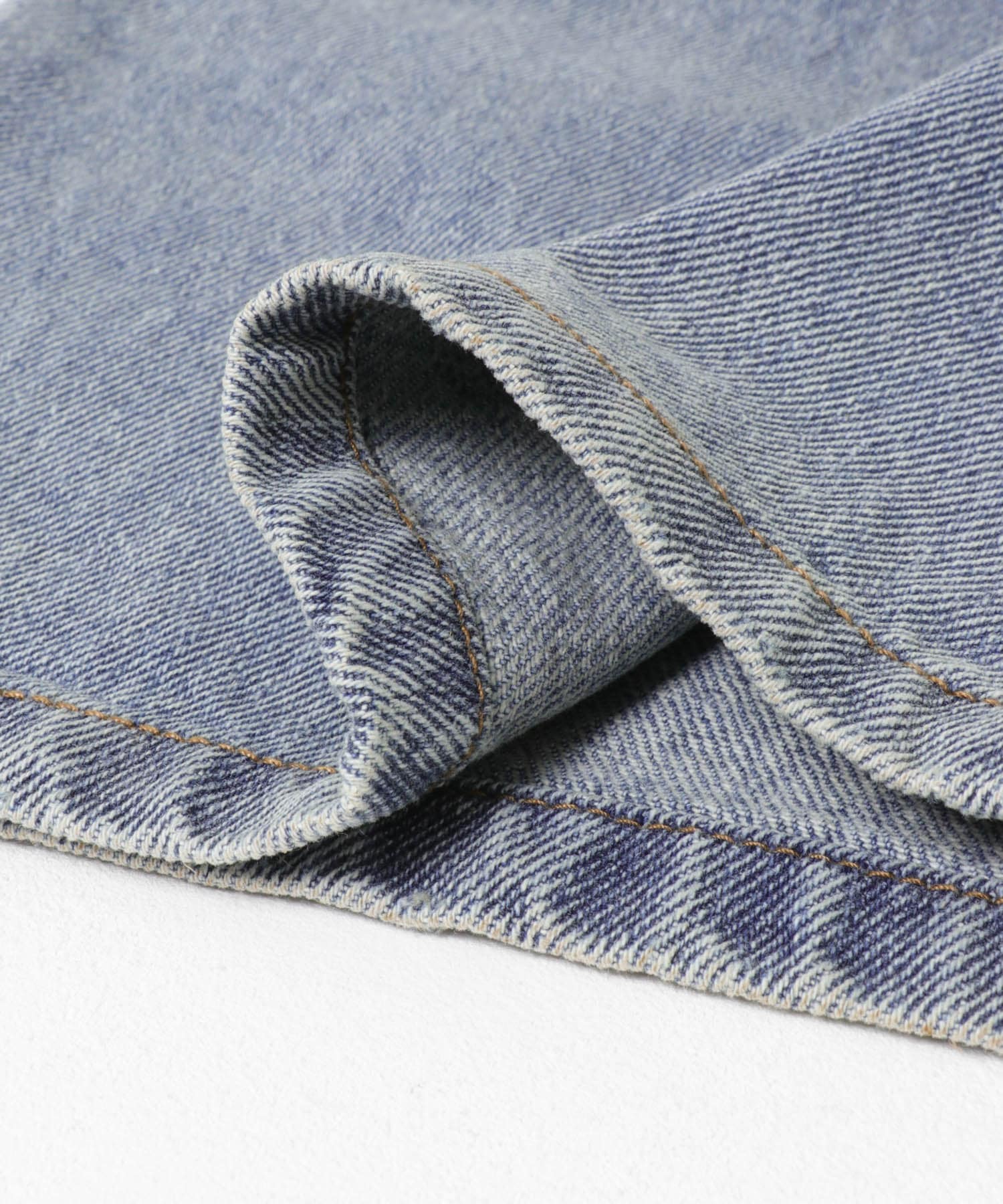 『WEB/一部店舗限定サイズ』サイドカットアウトデニム D.INDIGO S