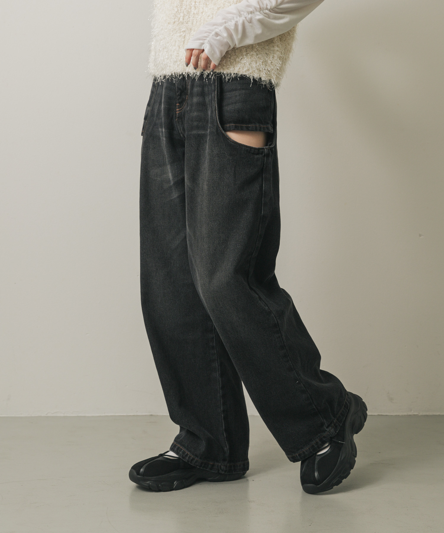 身長：169cm サイズ：L