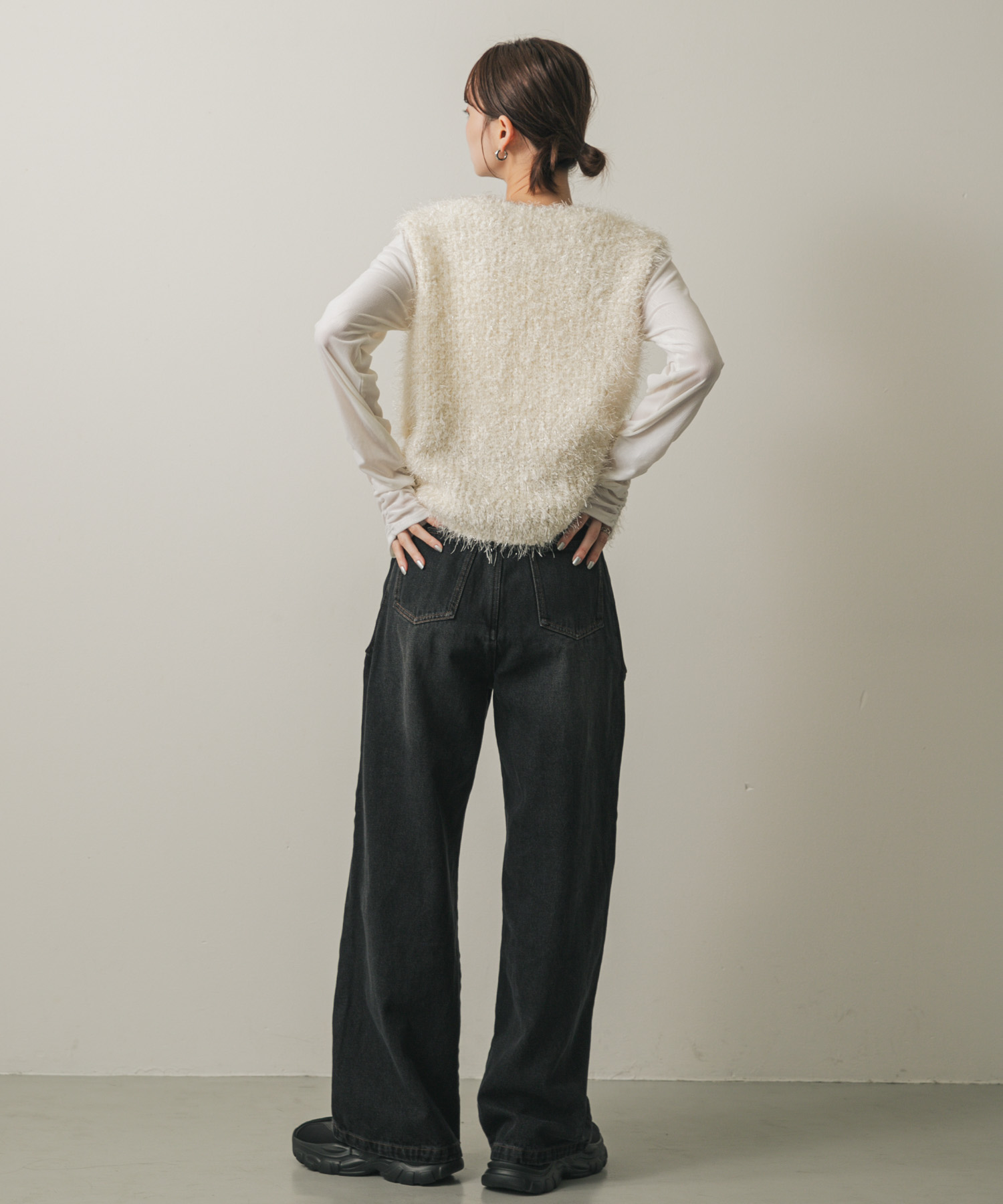 身長：169cm サイズ：L