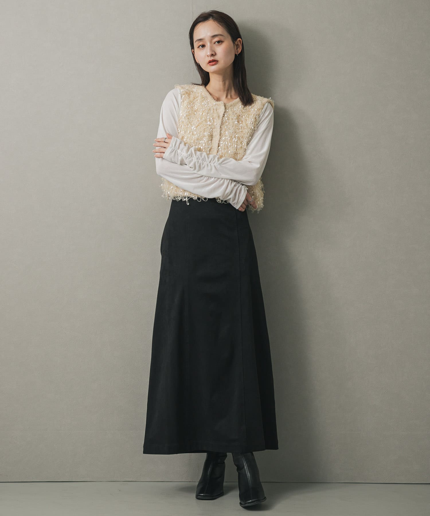 身長：169cm サイズ：M