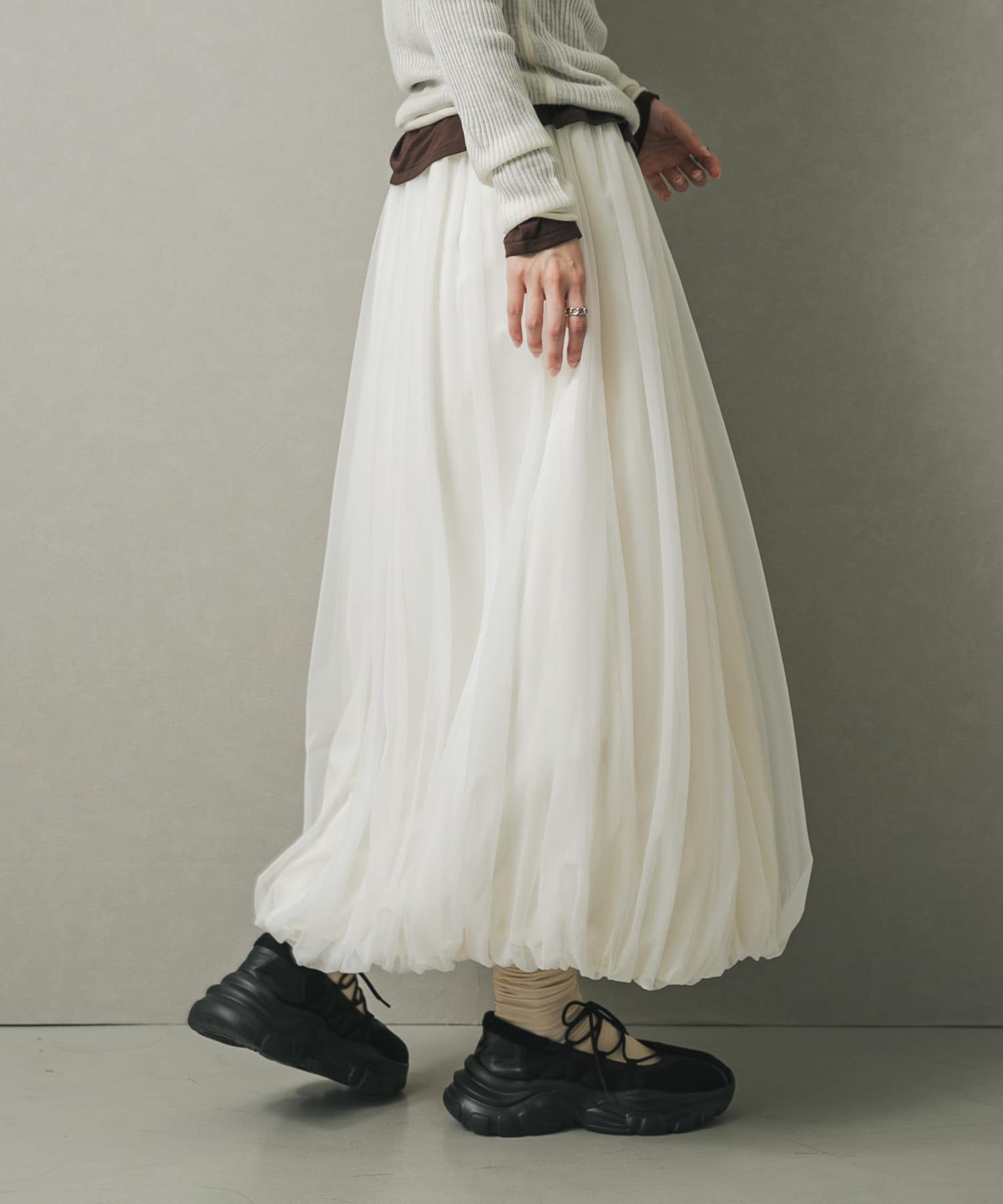 身長：169cm サイズ：one