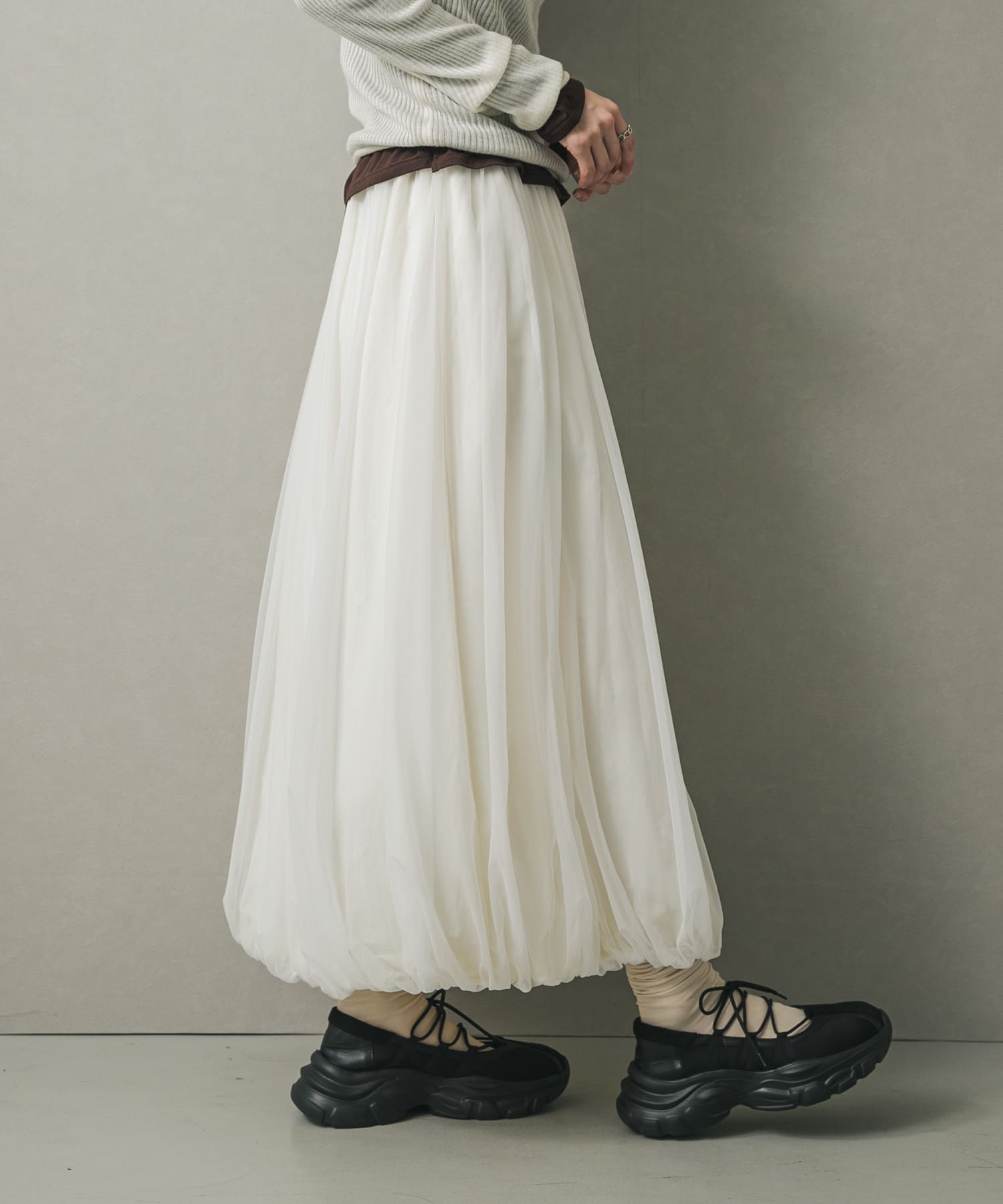 身長：169cm サイズ：one