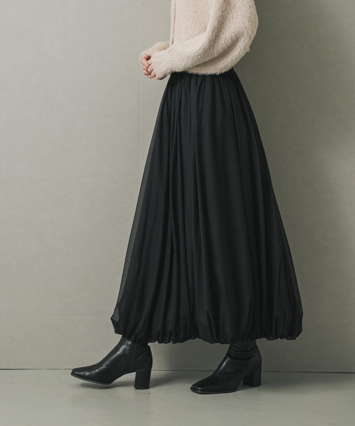 身長：169cm サイズ：one