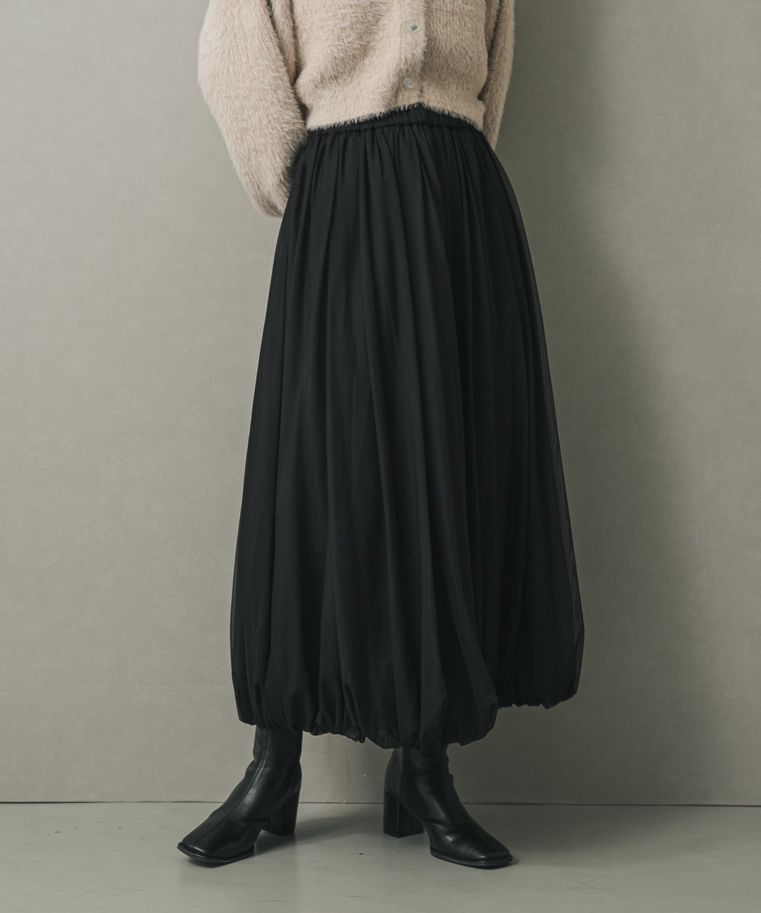 身長：169cm サイズ：one