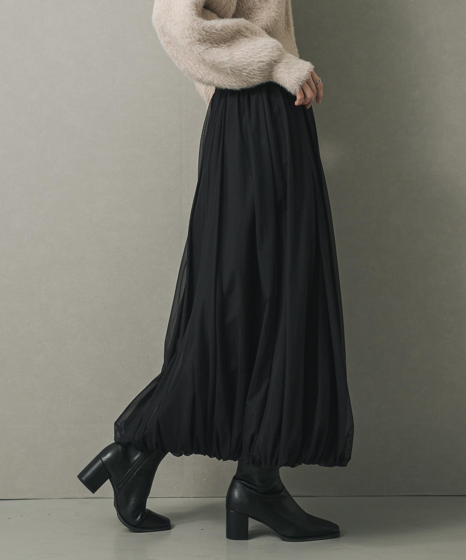 身長：169cm サイズ：one