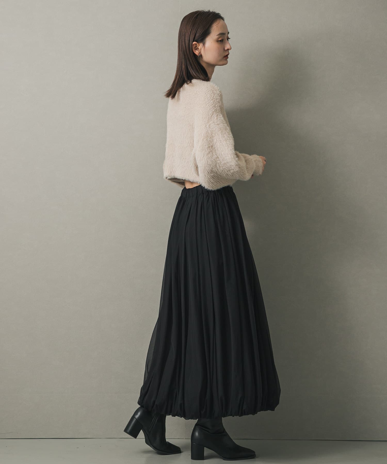 身長：169cm サイズ：one