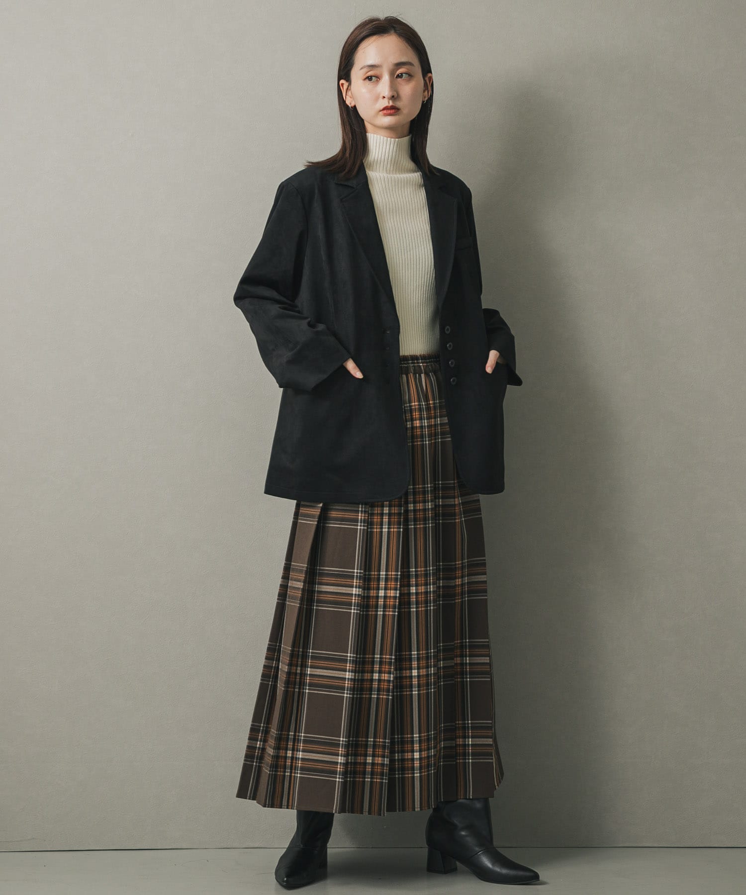 身長：169cm サイズ：one