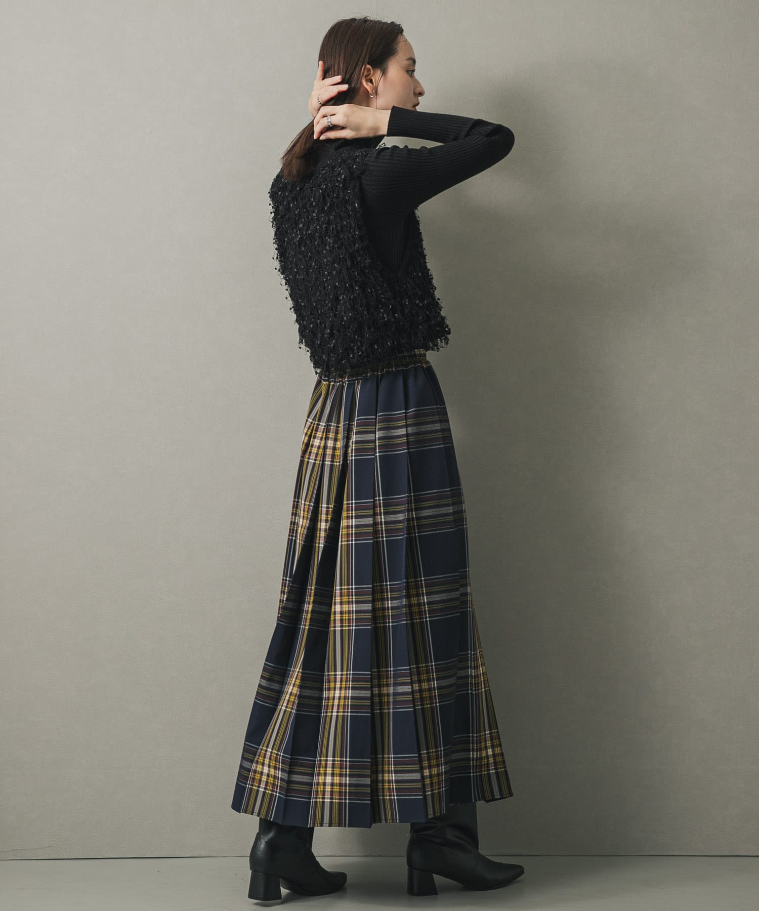 身長：169cm サイズ：one