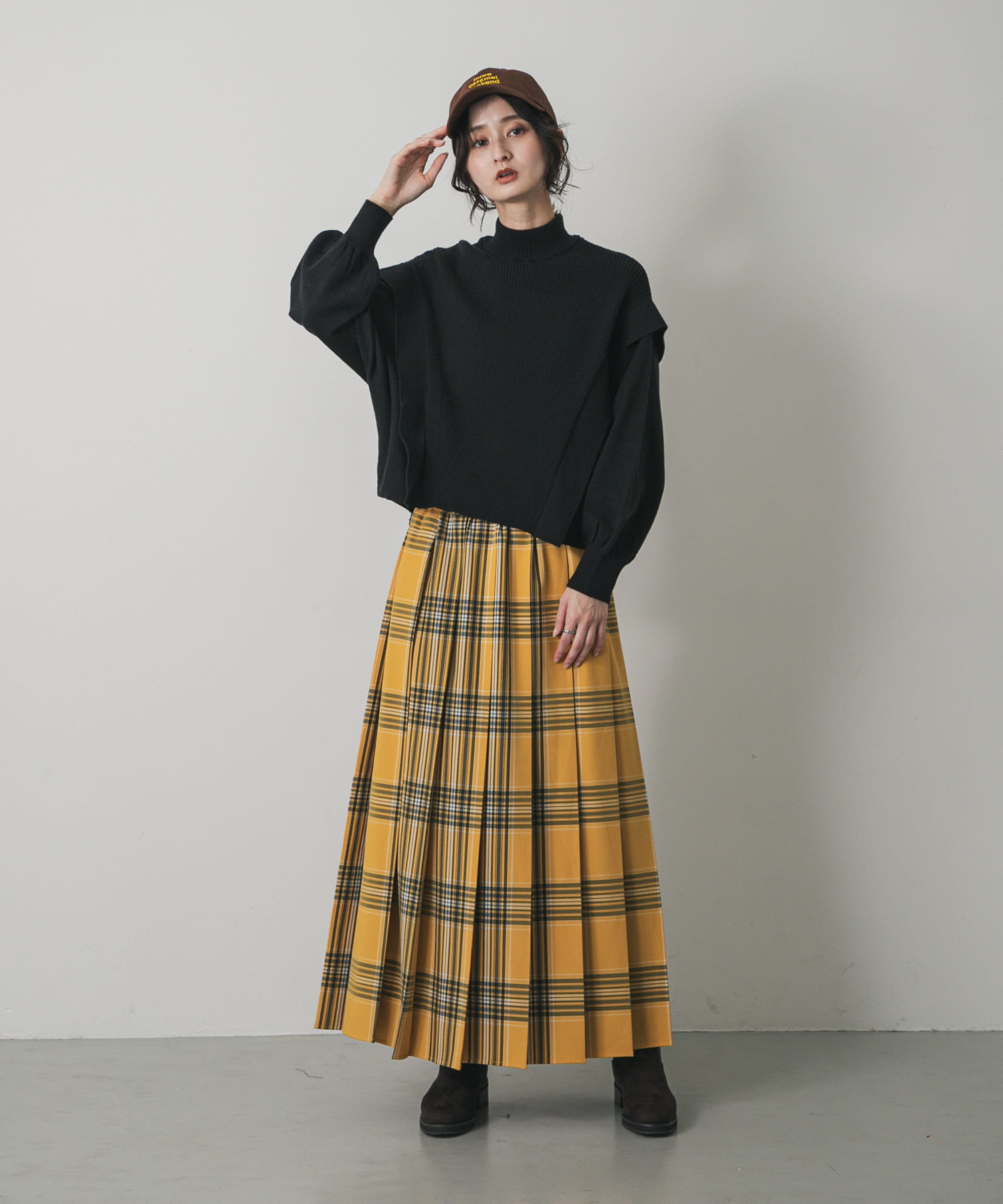 身長：169cm サイズ：one