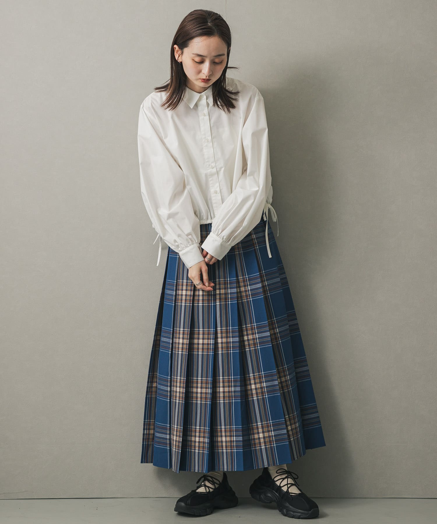 身長：169cm サイズ：one