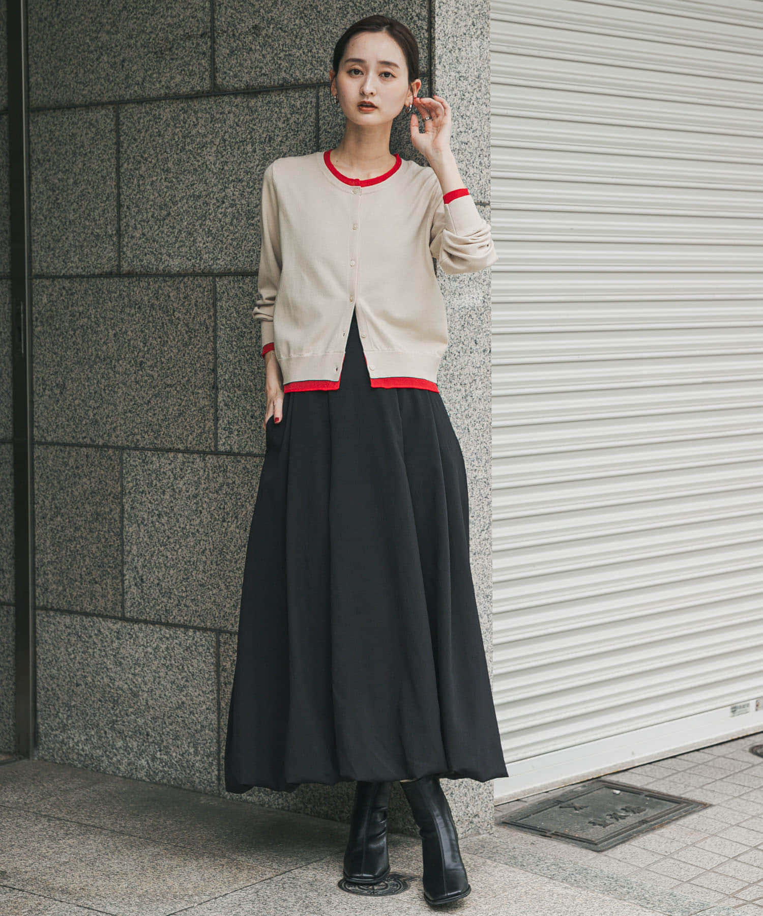 身長：169cm サイズ：L