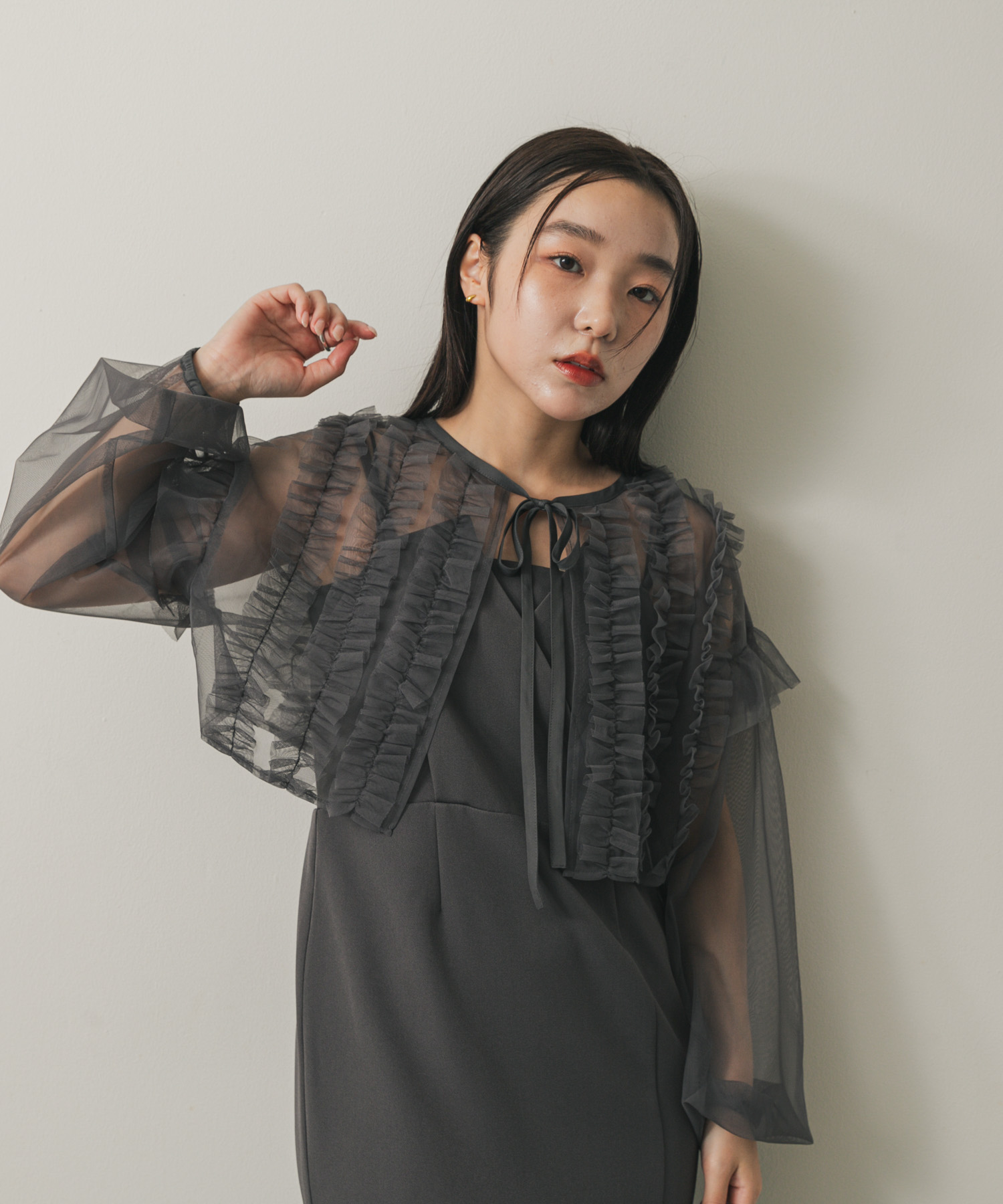 2Pチュールボレロセットキャミワンピース