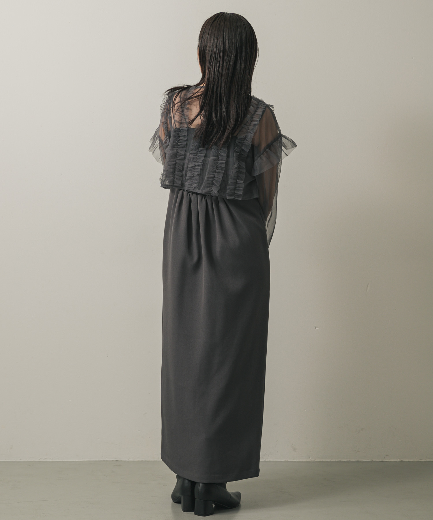 身長：158cm サイズ：one