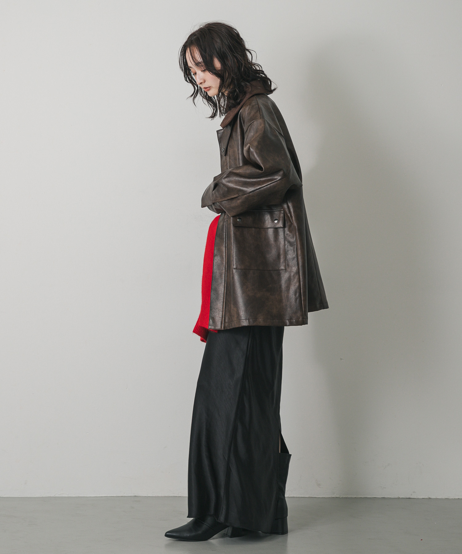 身長：169cm サイズ：one