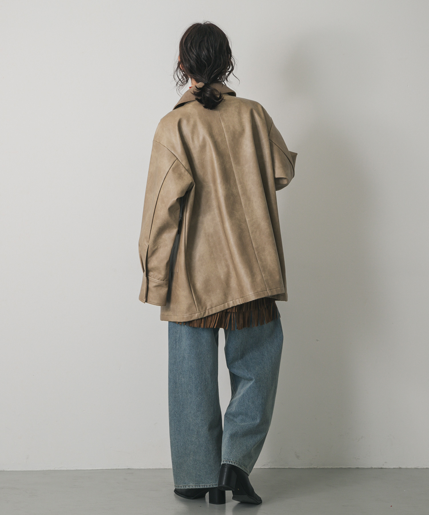 身長：169cm サイズ：one
