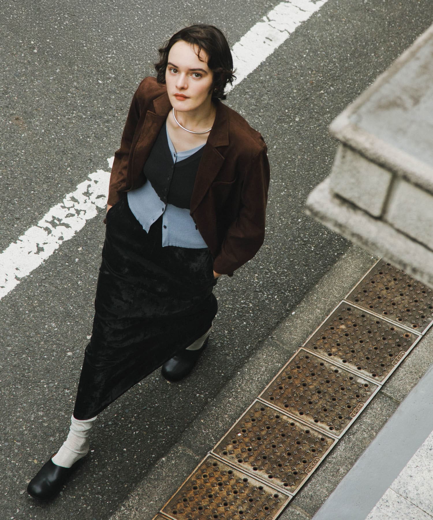 身長：177cm サイズ：one