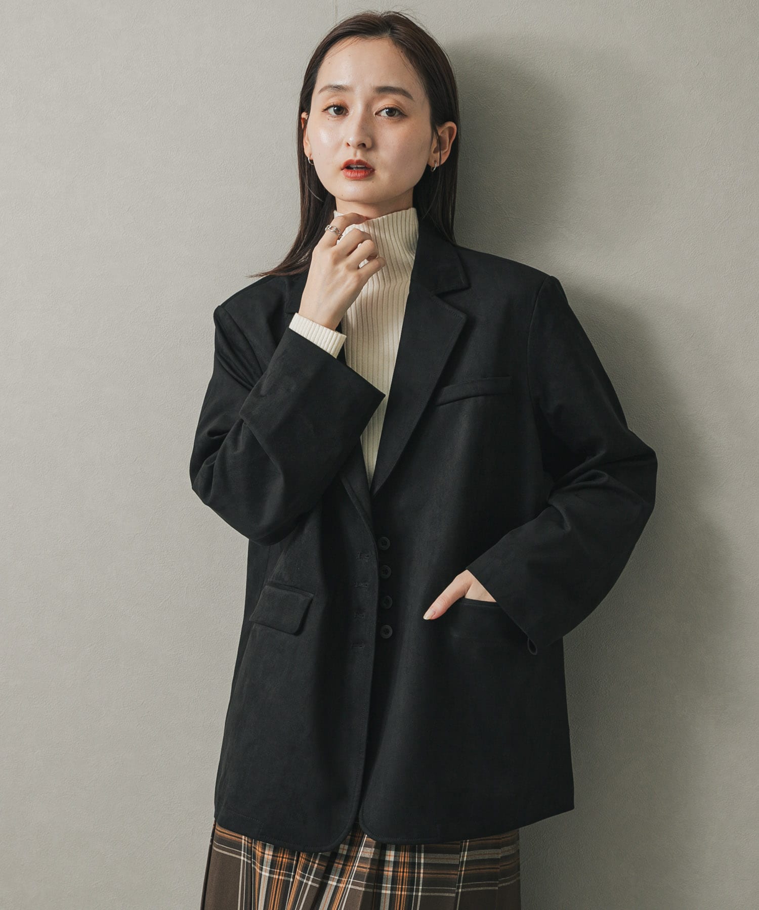 身長：169cm サイズ：one