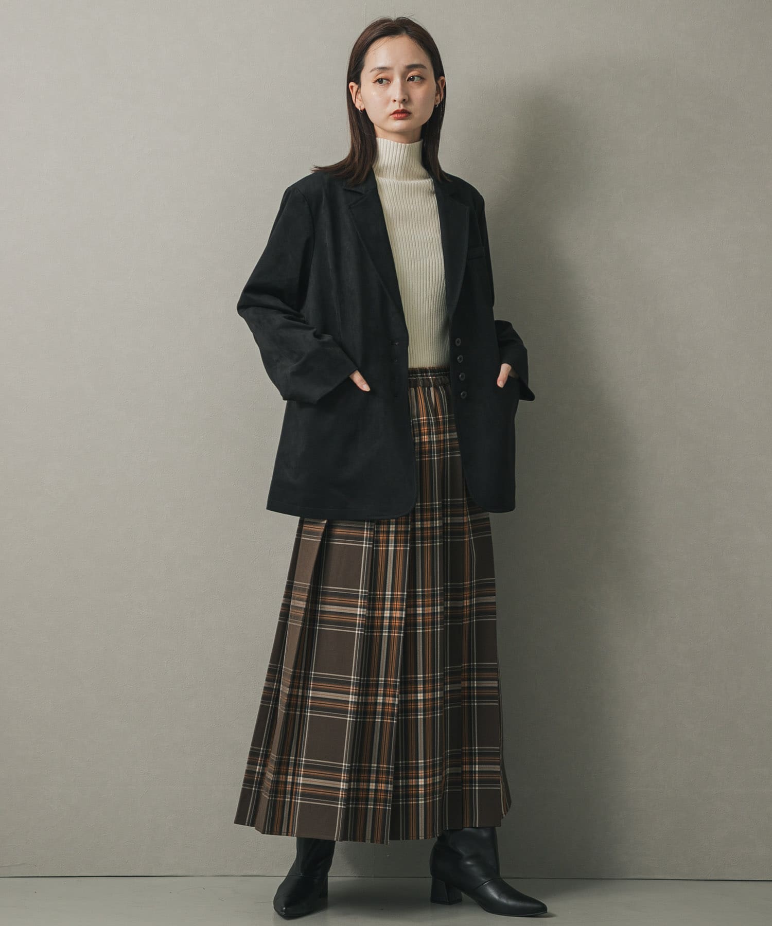 身長：169cm サイズ：one