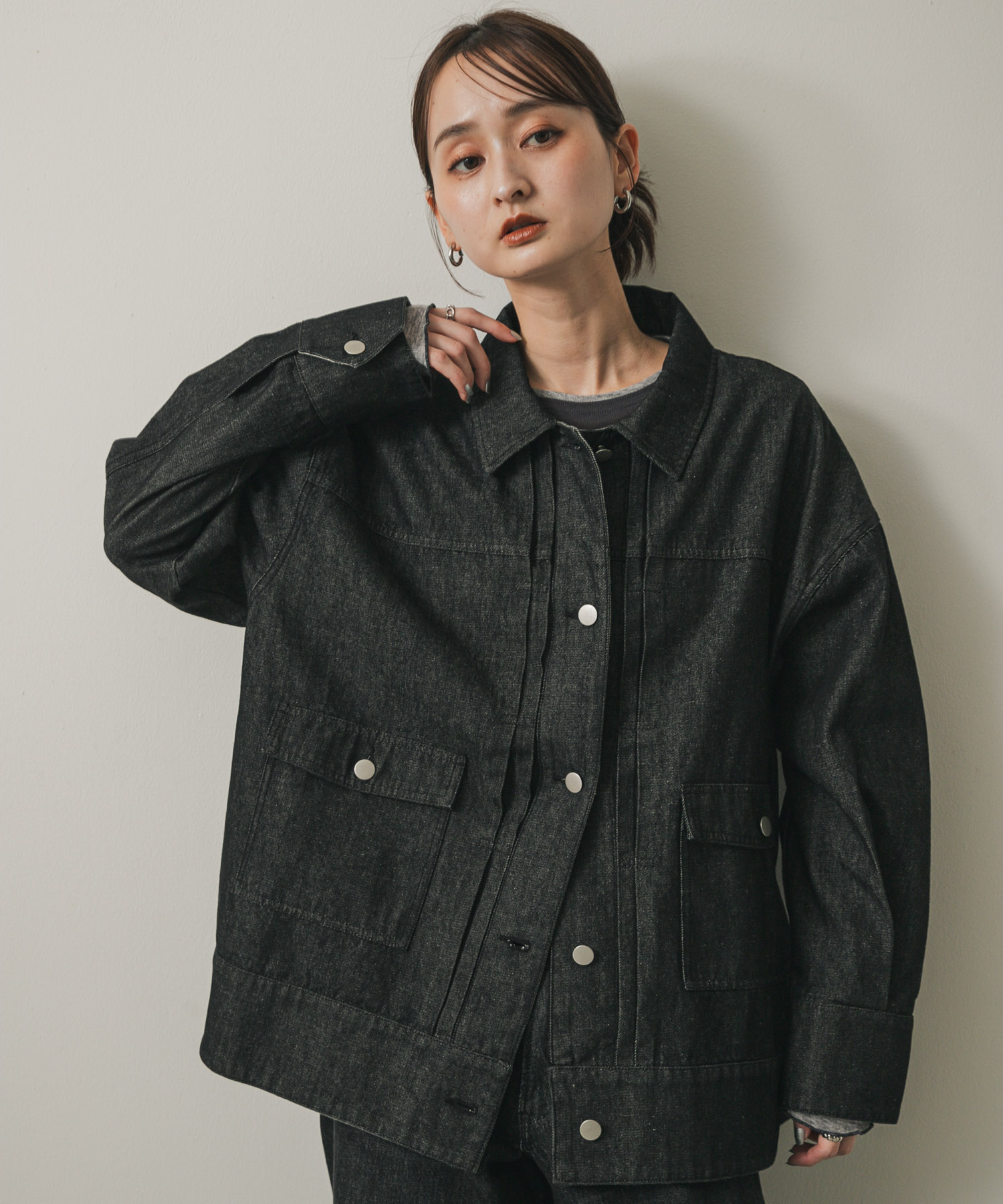 身長：169cm サイズ：one