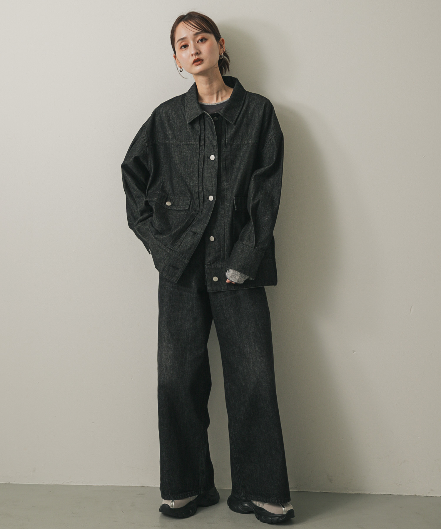 身長：169cm サイズ：one