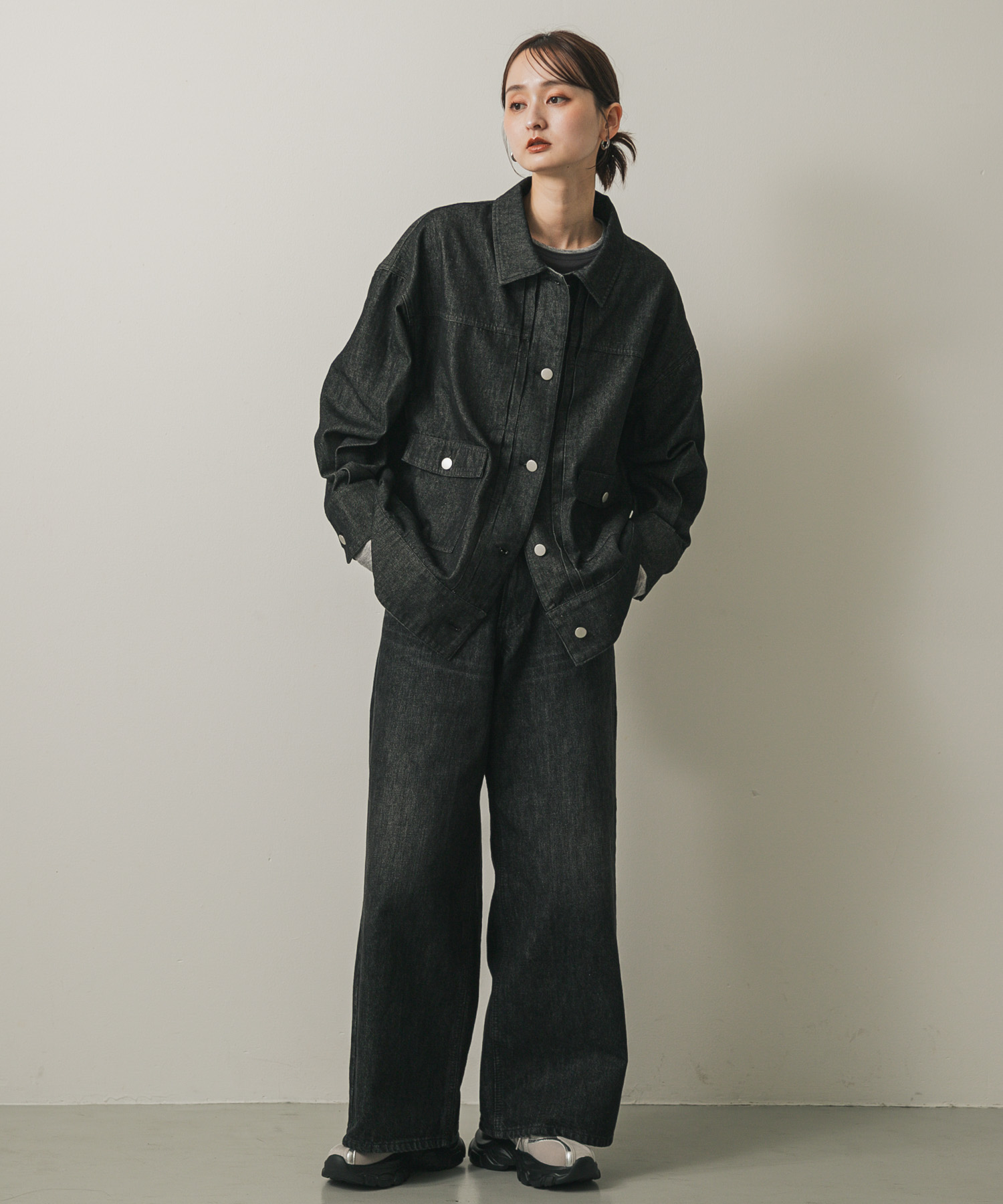 身長：169cm サイズ：one