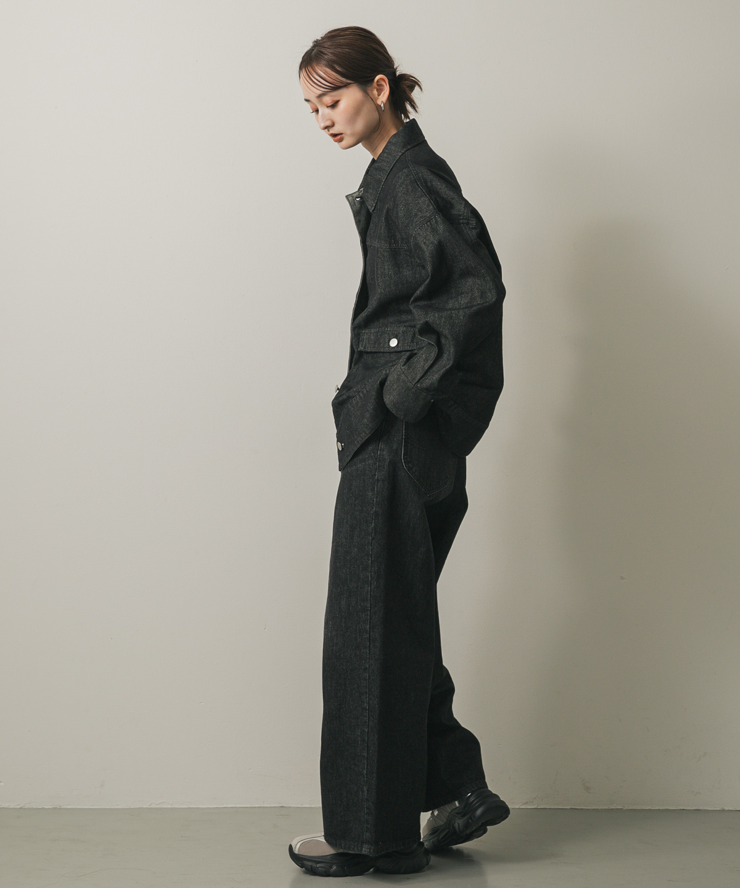 身長：169cm サイズ：one