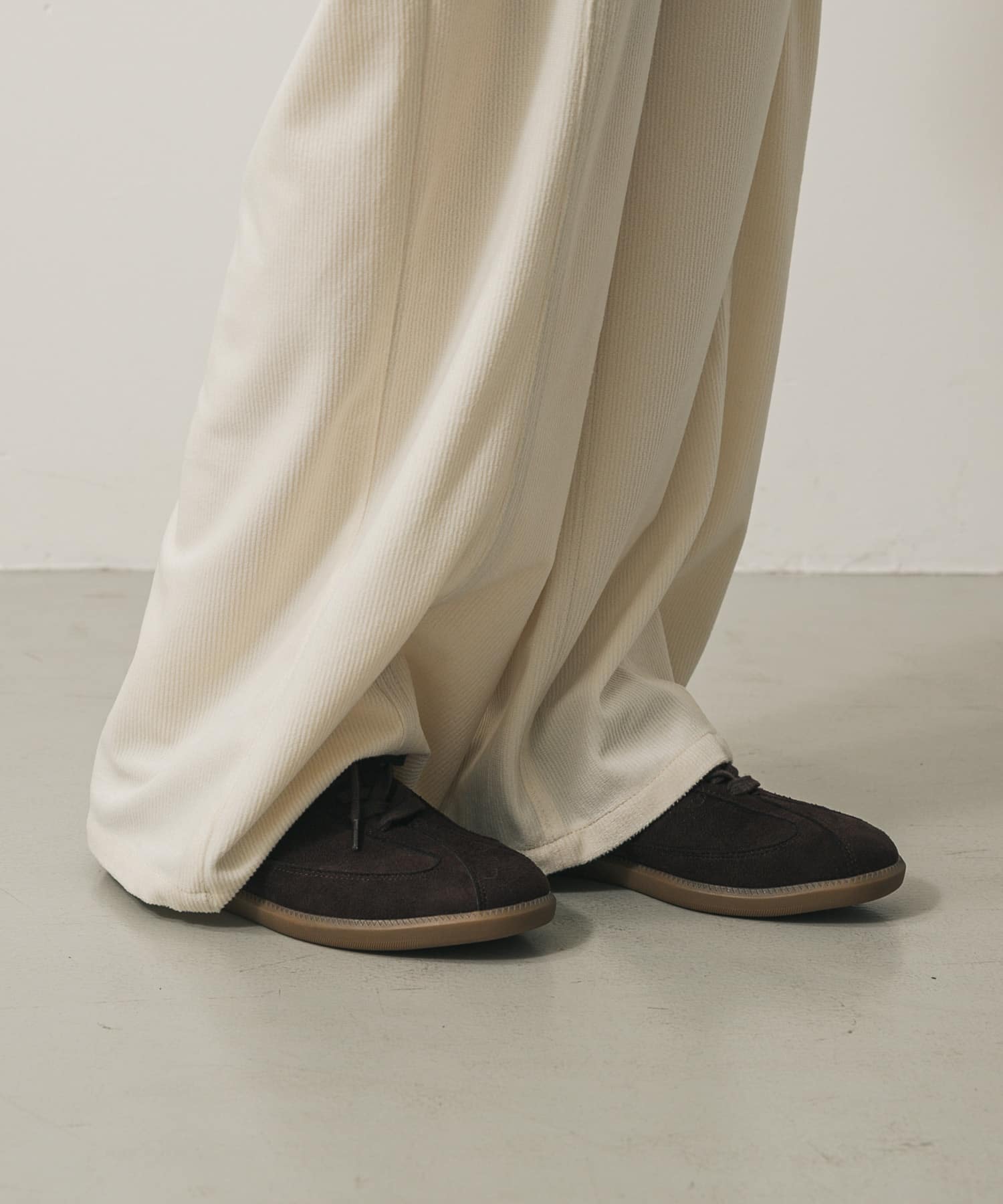 ジャーマントレーナースニーカー BROWN S