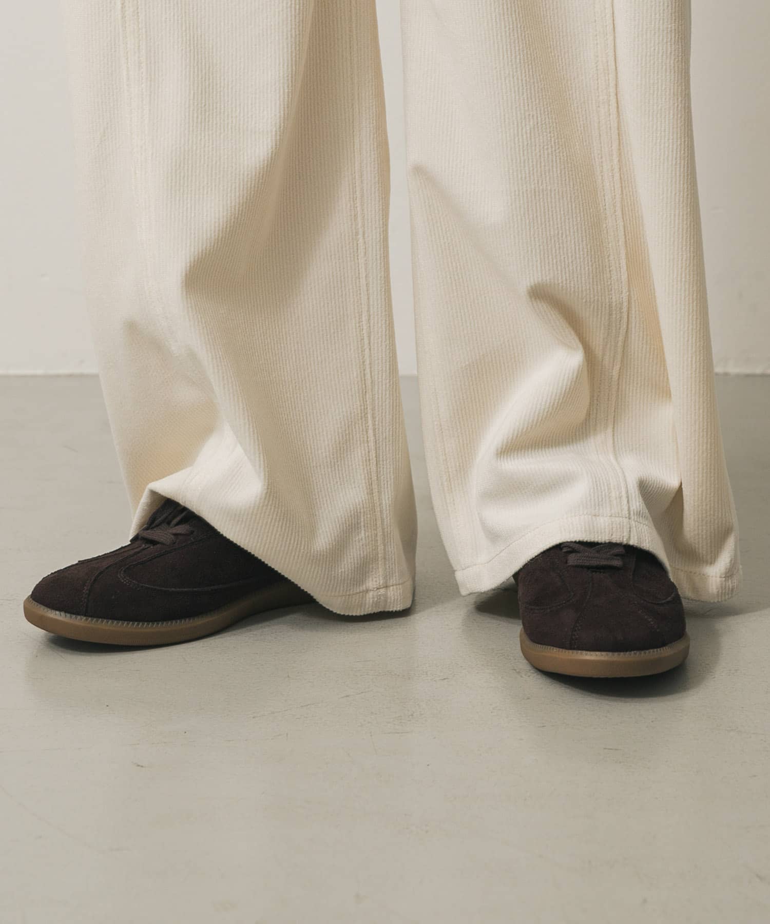 ジャーマントレーナースニーカー BROWN S
