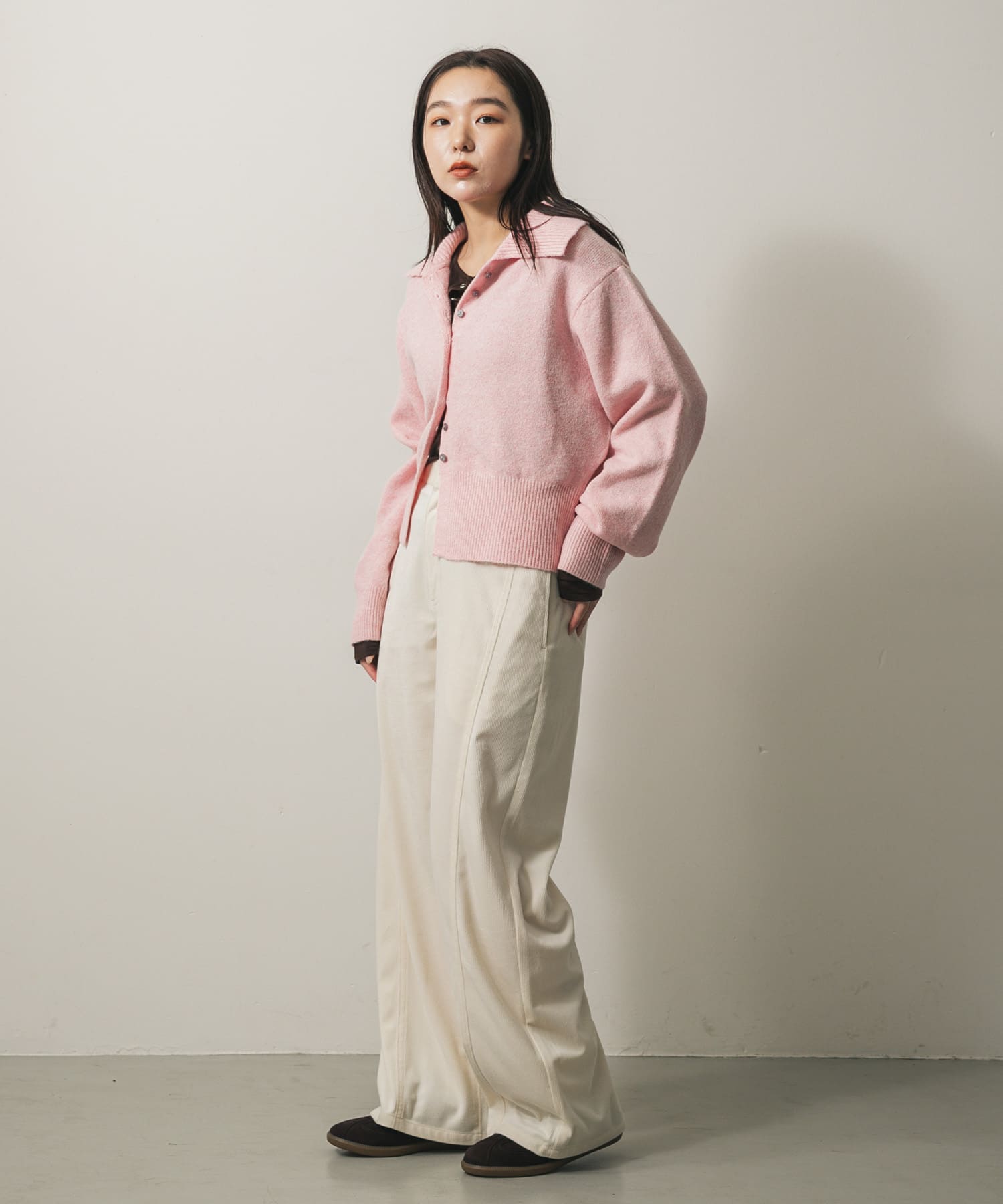 ジャーマントレーナースニーカー BROWN M