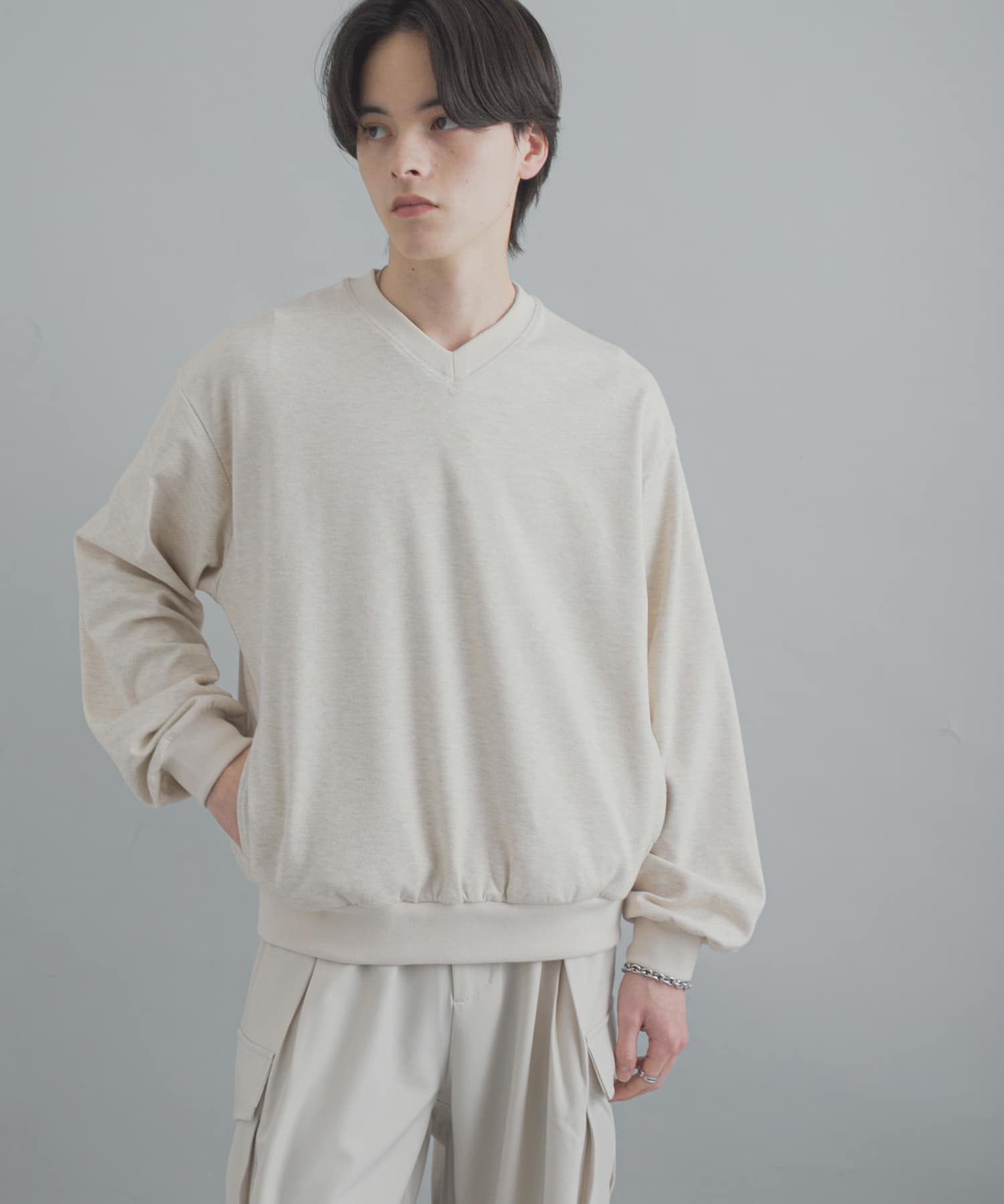 身長：173cm サイズ：L