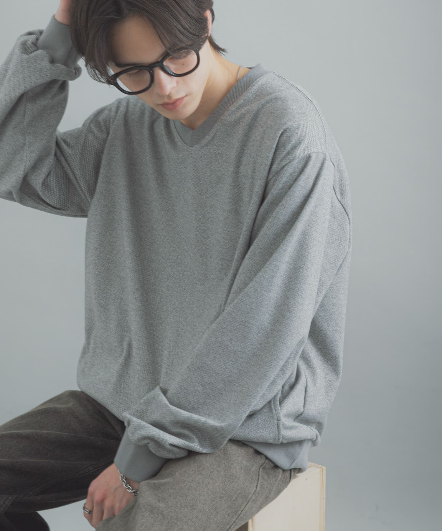 身長：173cm サイズ：L