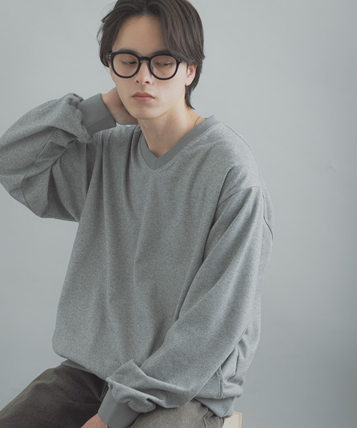 身長：173cm サイズ：L
