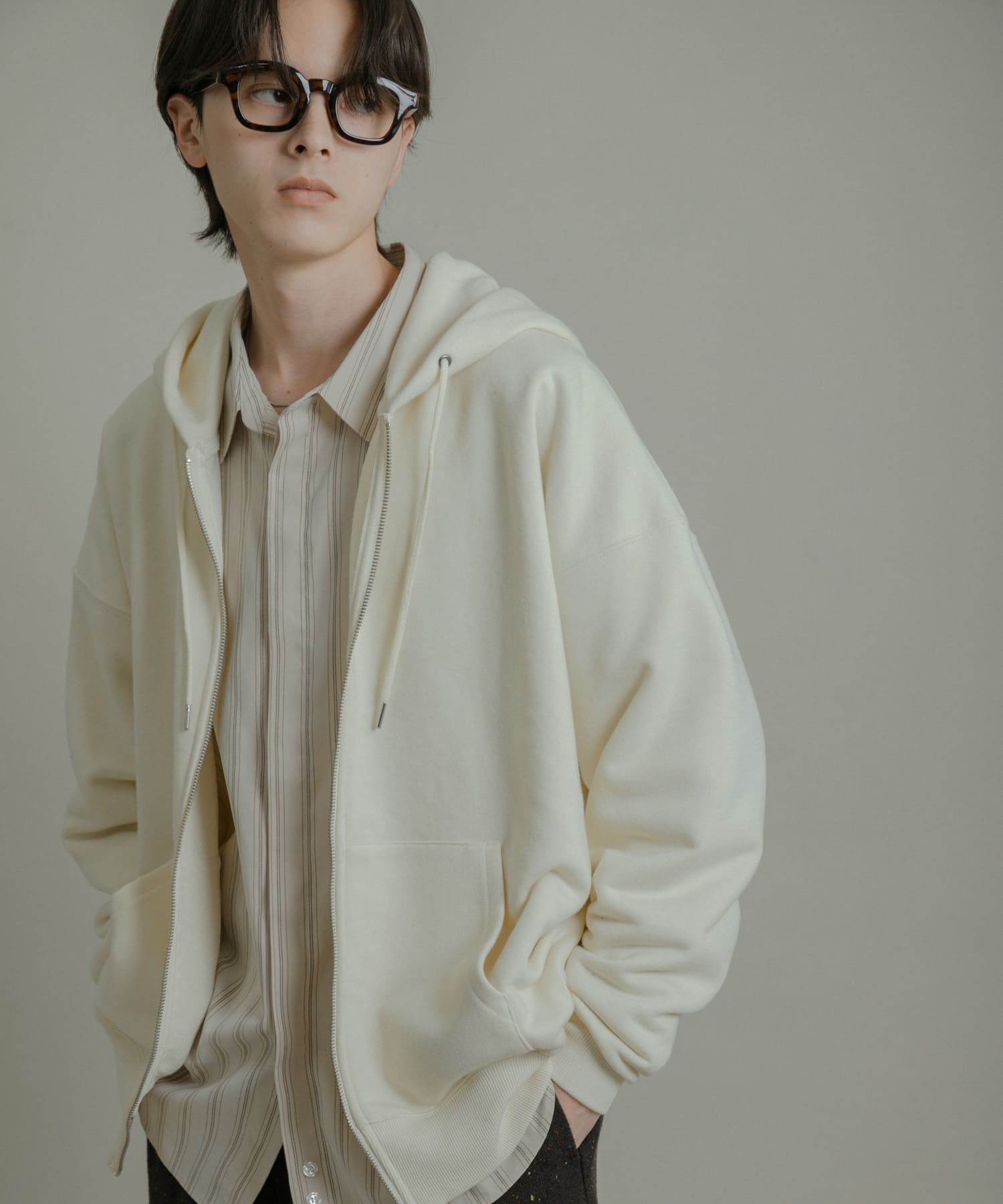 身長：173cm サイズ：L