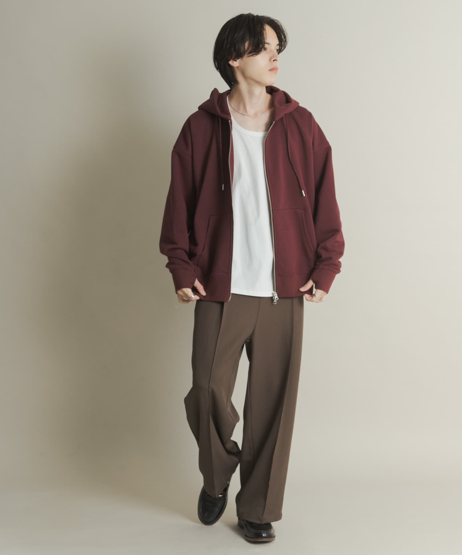 身長：173cm サイズ：L