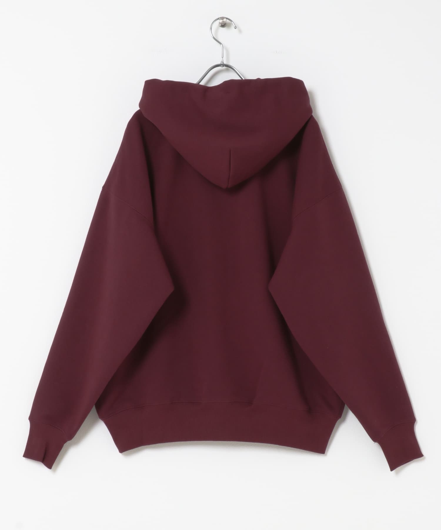 『ユニセックス』Wジップパーカー RED M