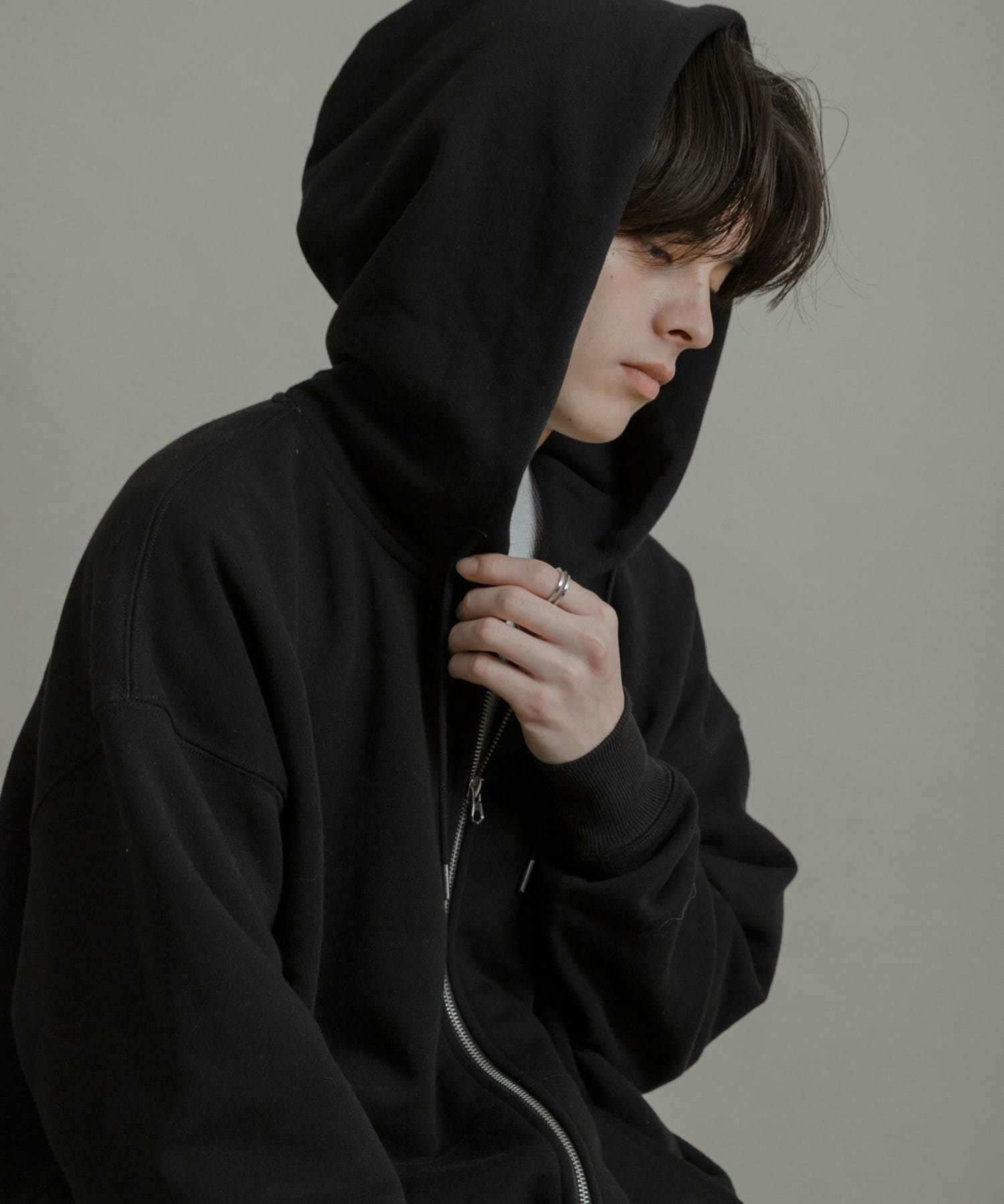 『ユニセックス』Wジップパーカー