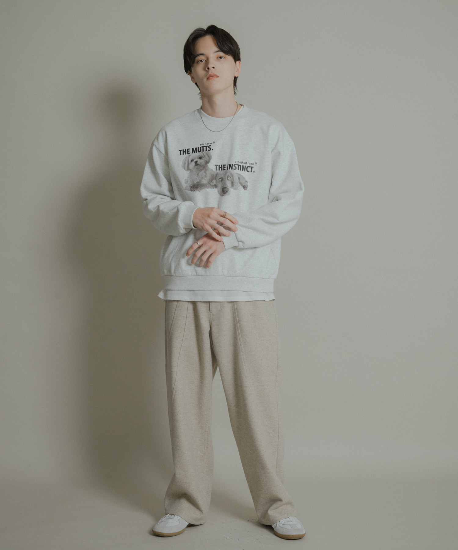 身長：173cm サイズ：L