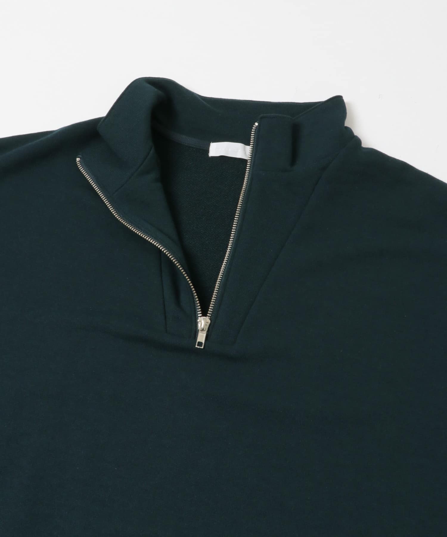『一部WEB限定カラー』ハーフジップロングスリーブスウェット GREEN M