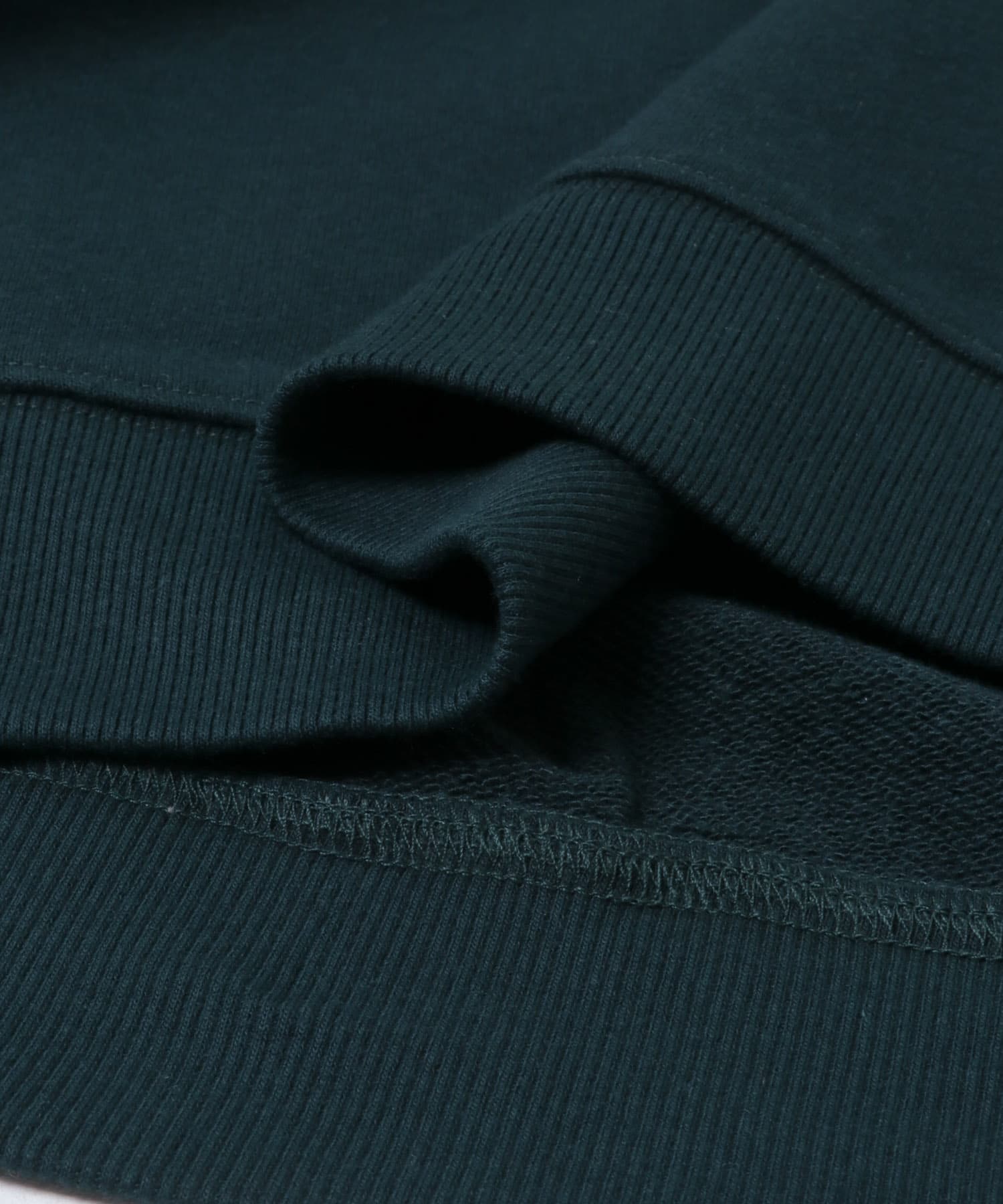 『一部WEB限定カラー』ハーフジップロングスリーブスウェット GREEN M