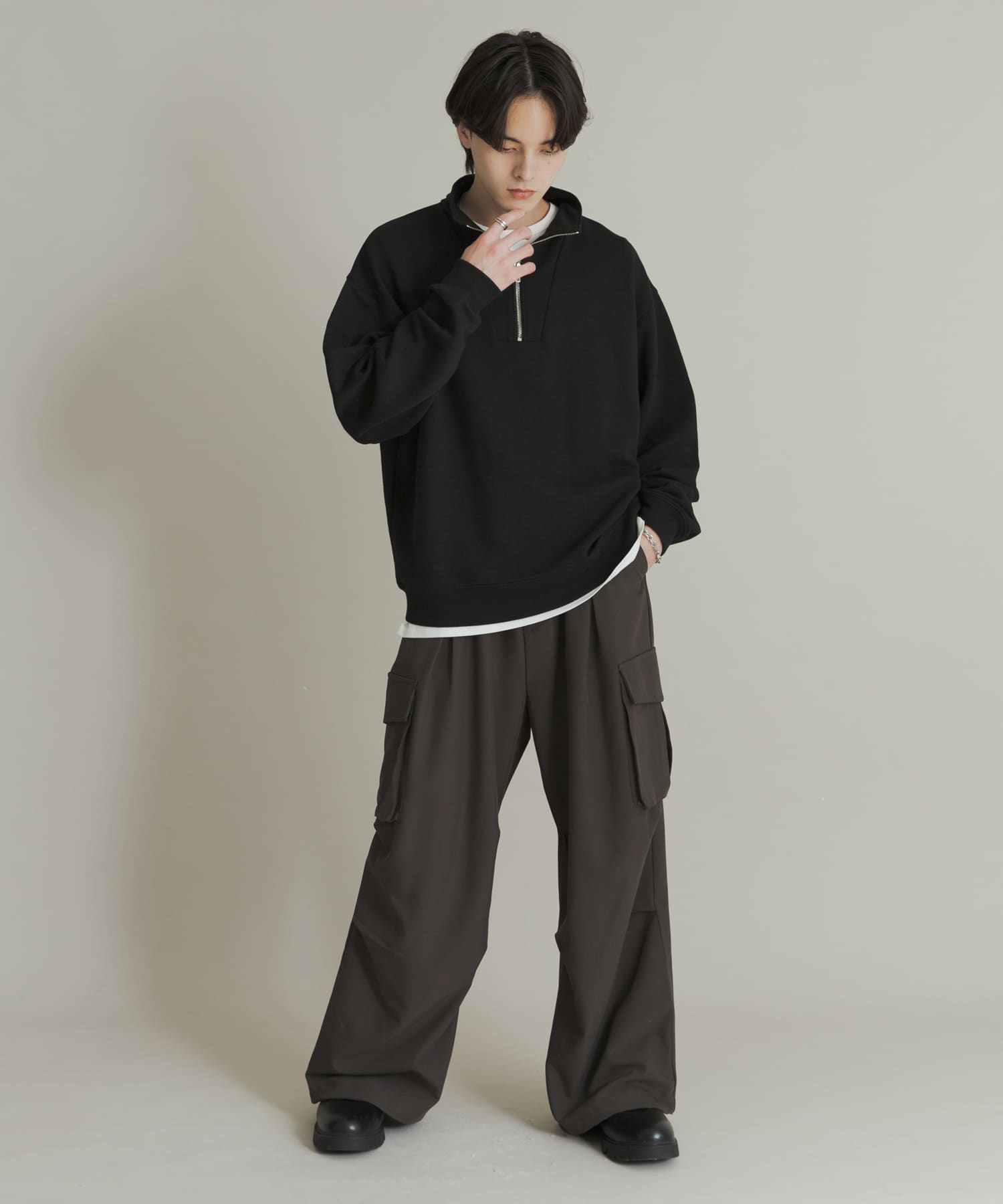 身長：173cm サイズ：L
