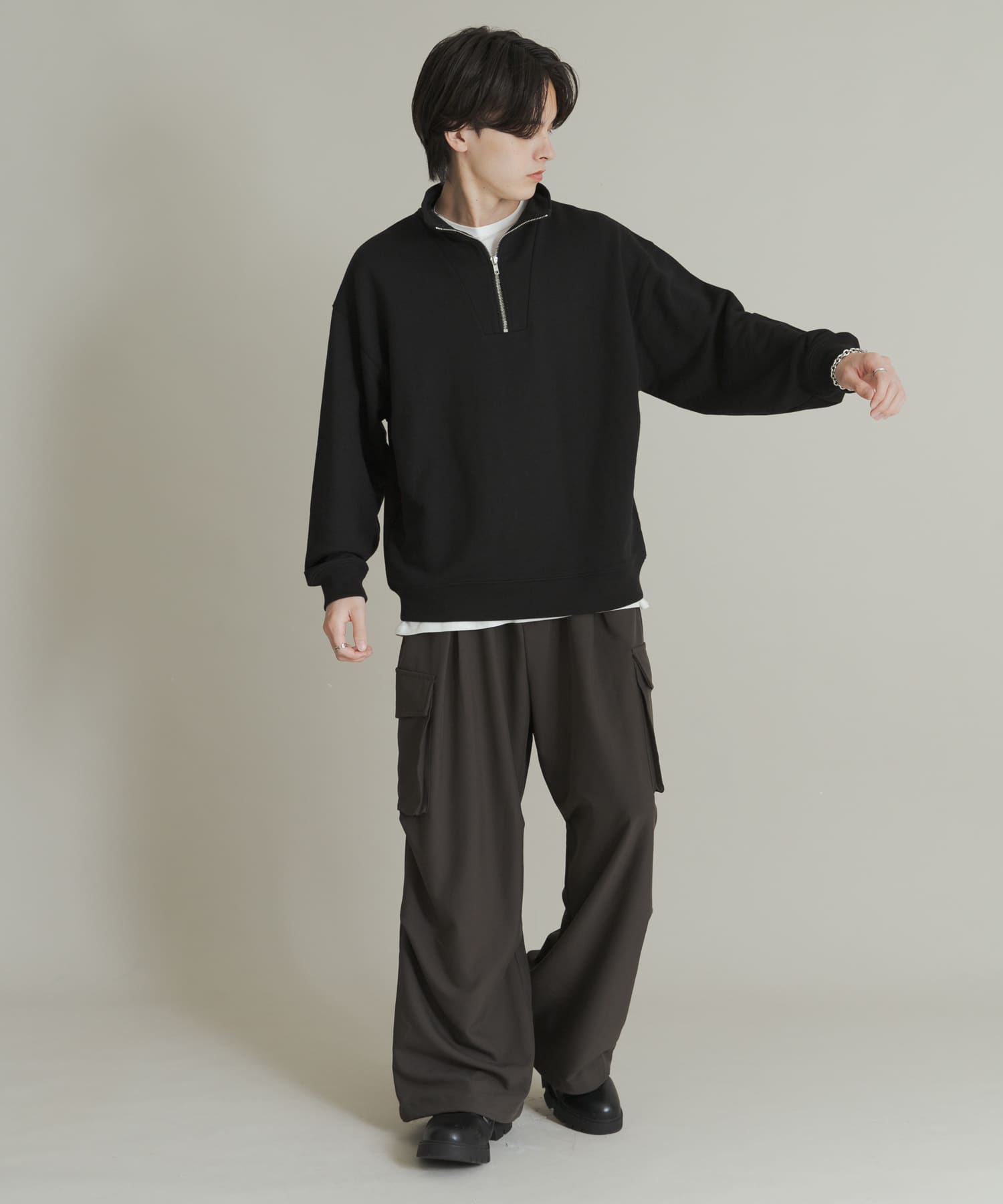 身長：173cm サイズ：L