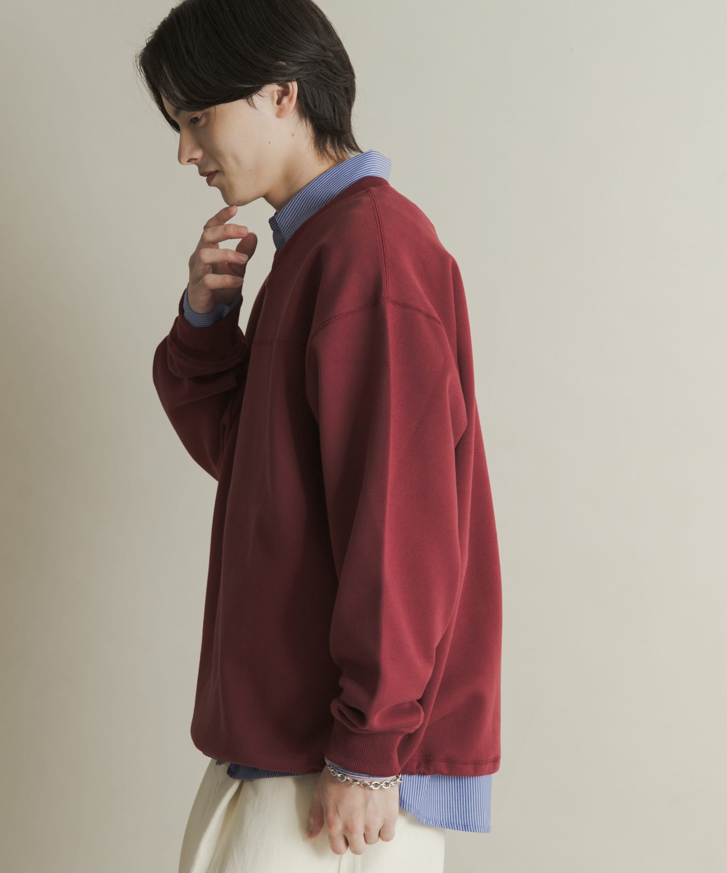 身長：173cm サイズ：L