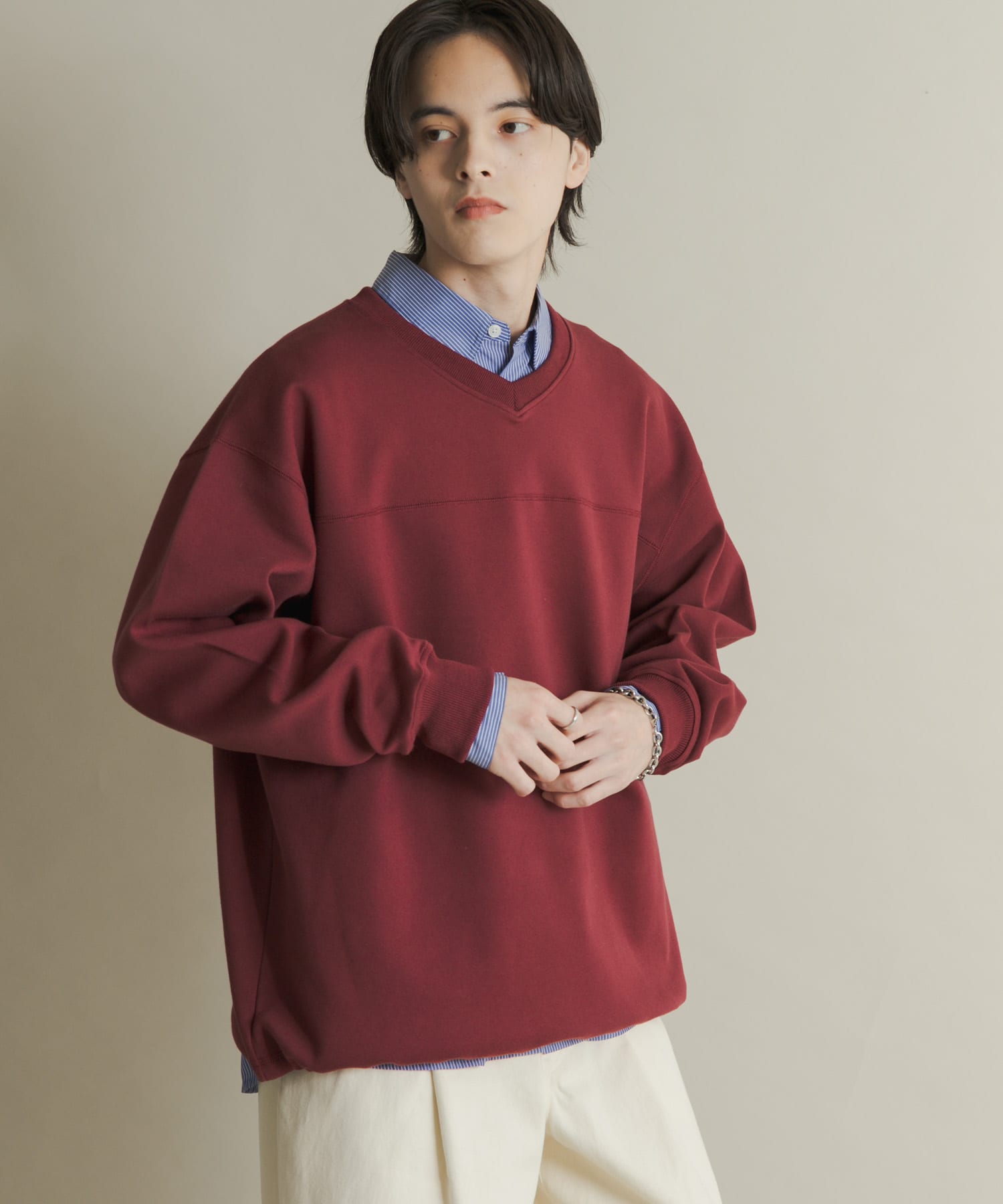 身長：173cm サイズ：L